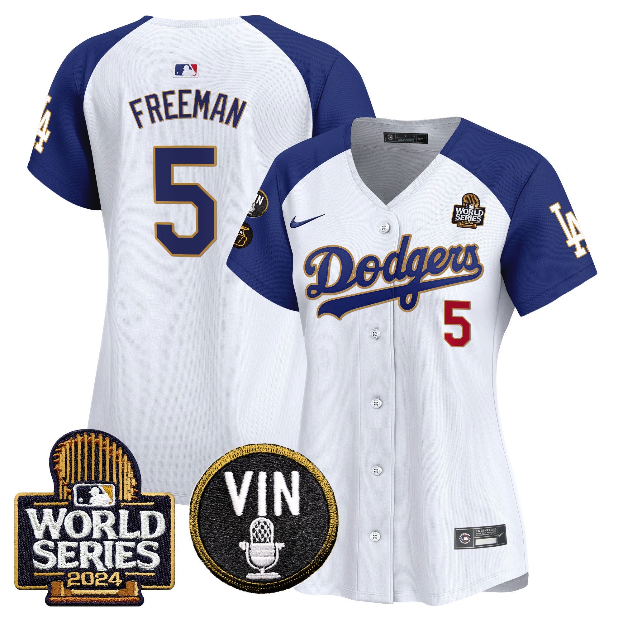 Women’s 2024 World Series Gold Trim Vapor Premier Limited Jersey V2
