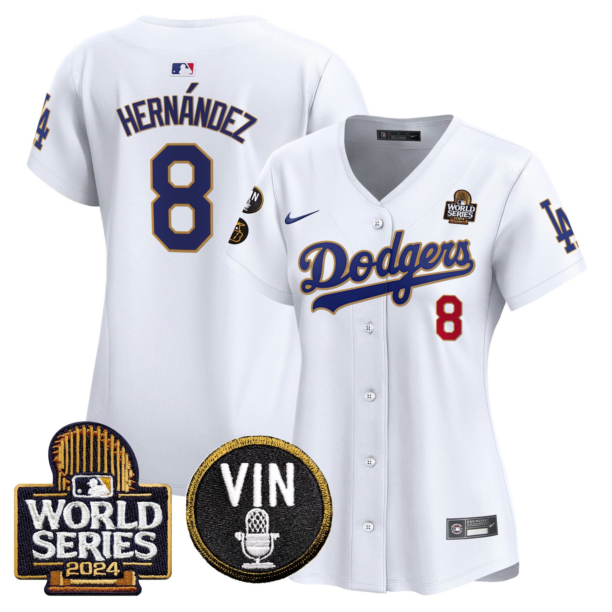 Women’s 2024 World Series Gold Trim Vapor Premier Limited Jersey V2