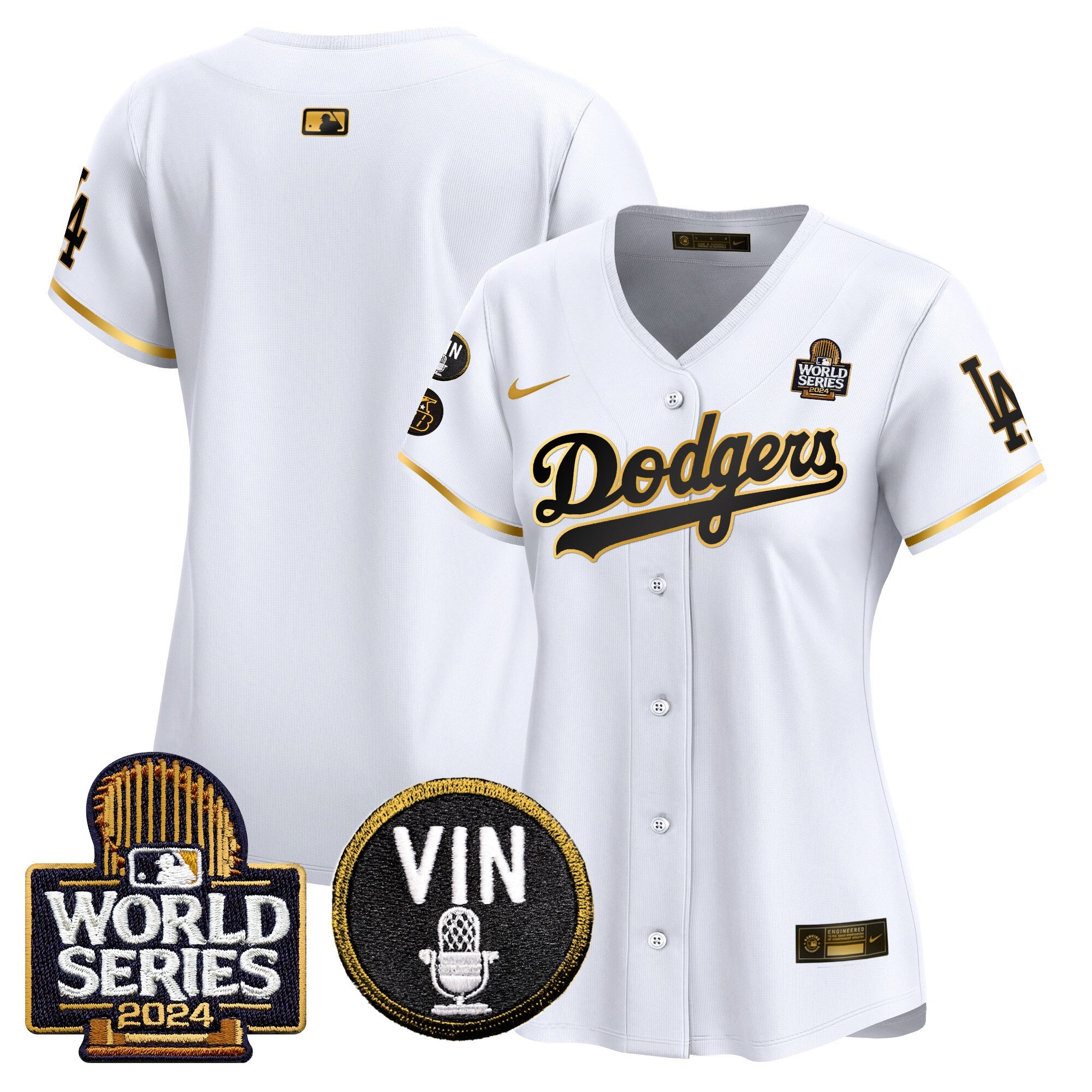 Women’s 2024 World Series Gold Trim Vapor Premier Limited Jersey V2