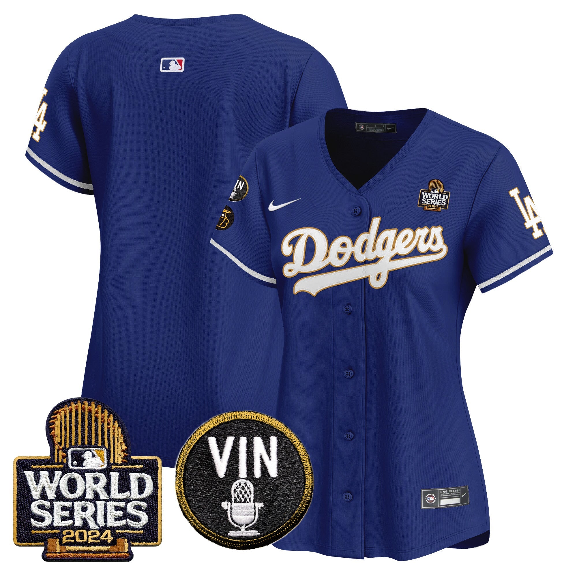 Women’s 2024 World Series Gold Trim Vapor Premier Limited Jersey V2