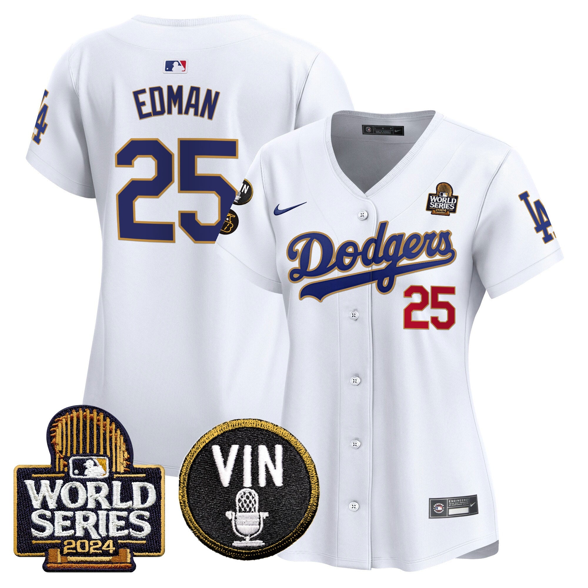 Women’s 2024 World Series Gold Trim Vapor Premier Limited Jersey V2