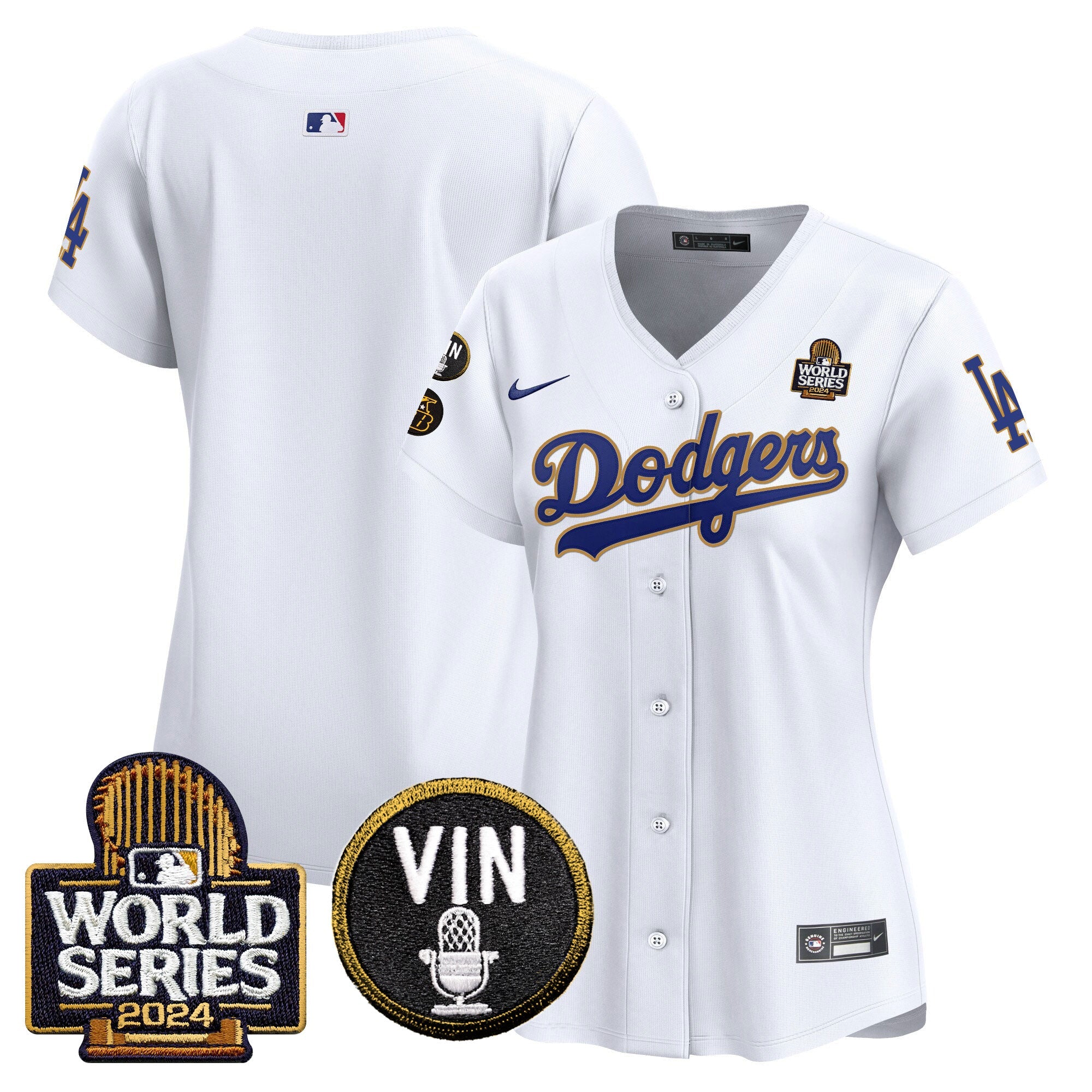 Women’s 2024 World Series Gold Trim Vapor Premier Limited Jersey V2