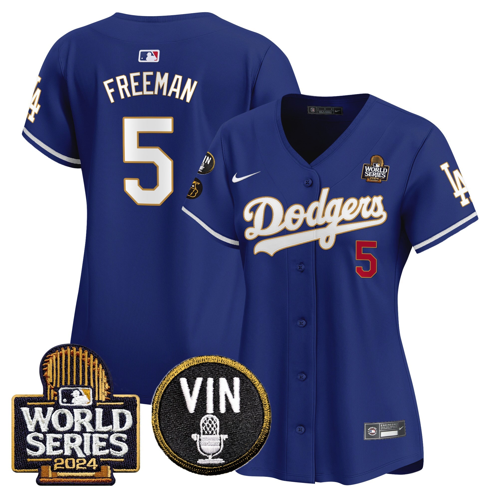 Women’s 2024 World Series Gold Trim Vapor Premier Limited Jersey V2