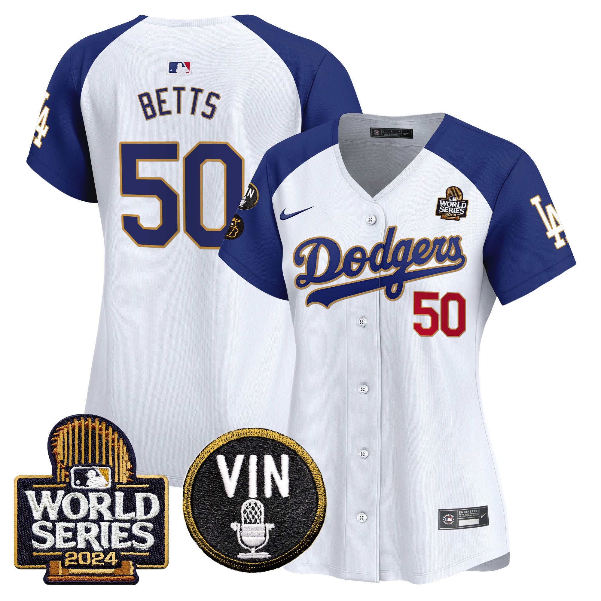 Women’s 2024 World Series Gold Trim Vapor Premier Limited Jersey V2