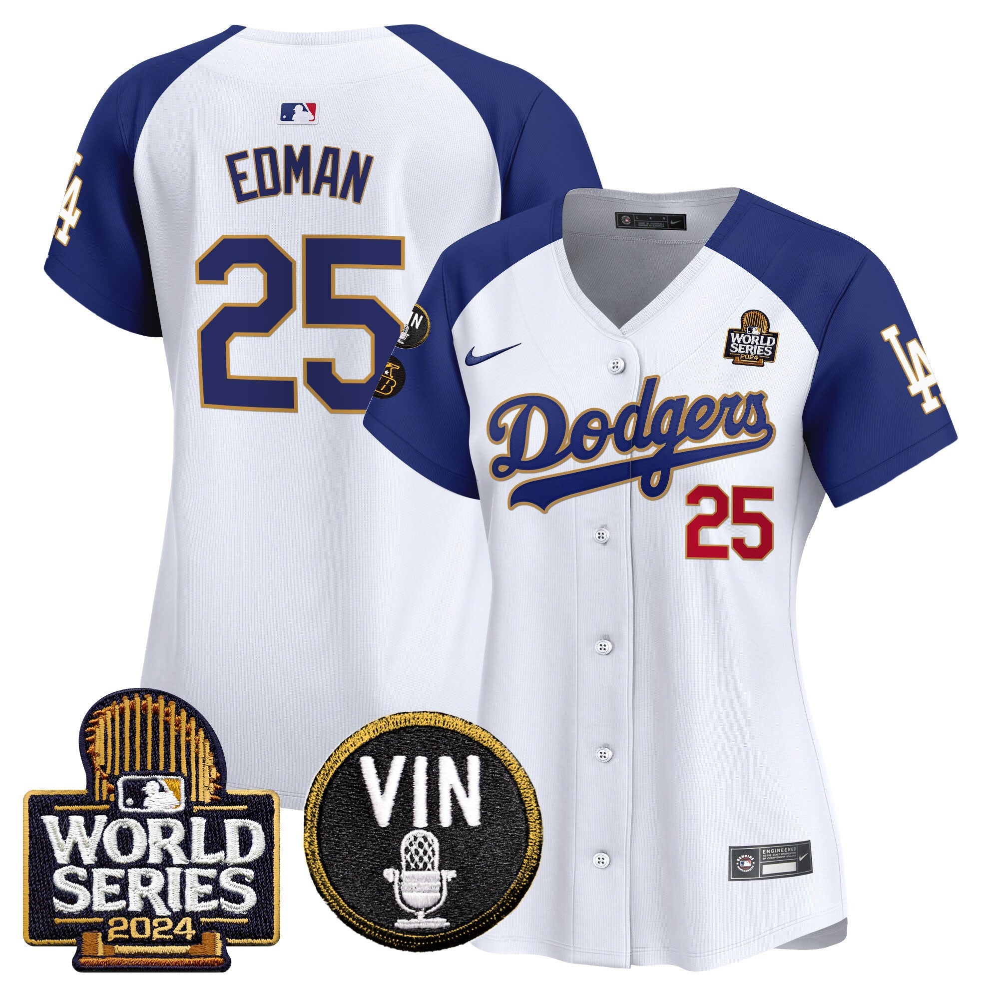 Women’s 2024 World Series Gold Trim Vapor Premier Limited Jersey V2