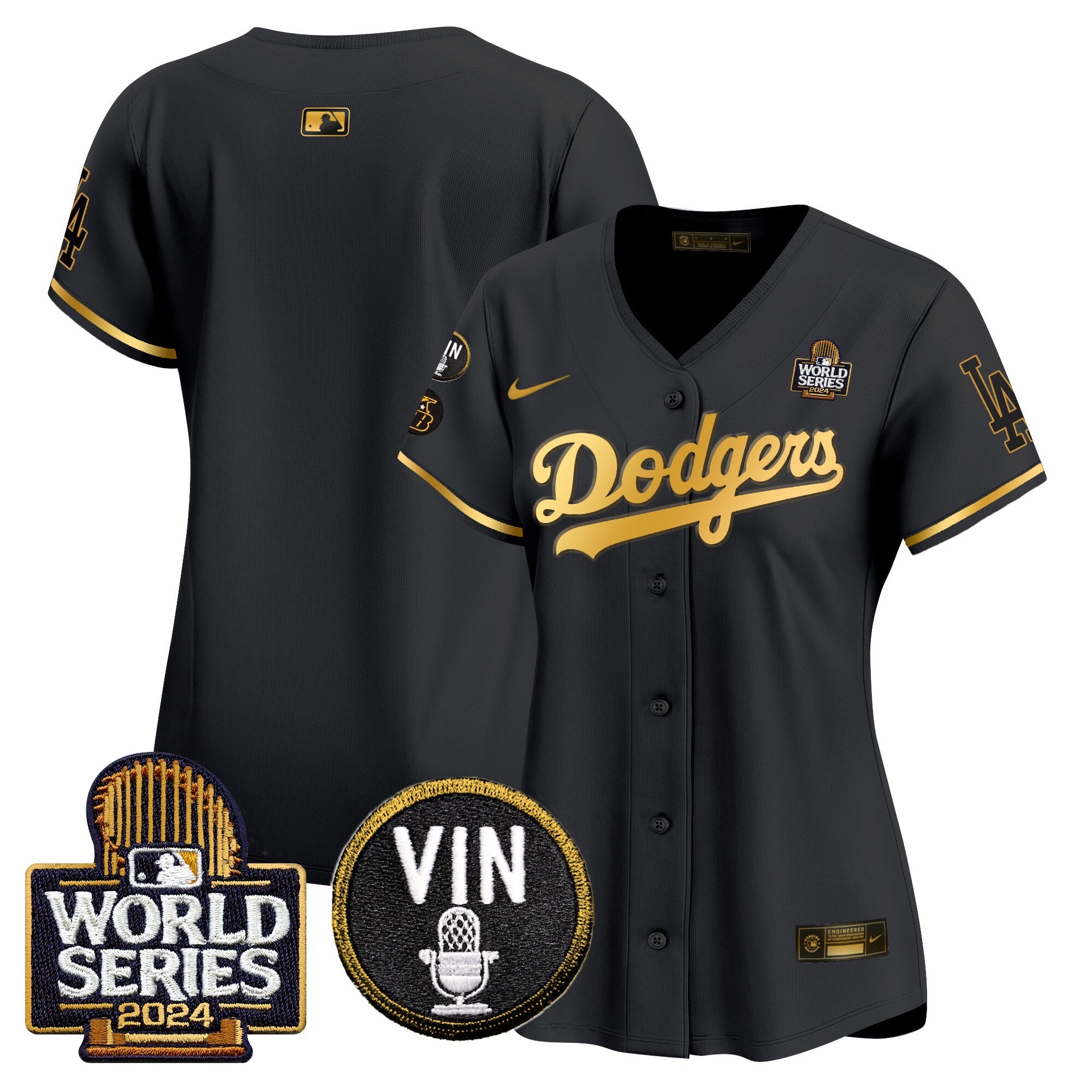 Women’s 2024 World Series Gold Trim Vapor Premier Limited Jersey V2