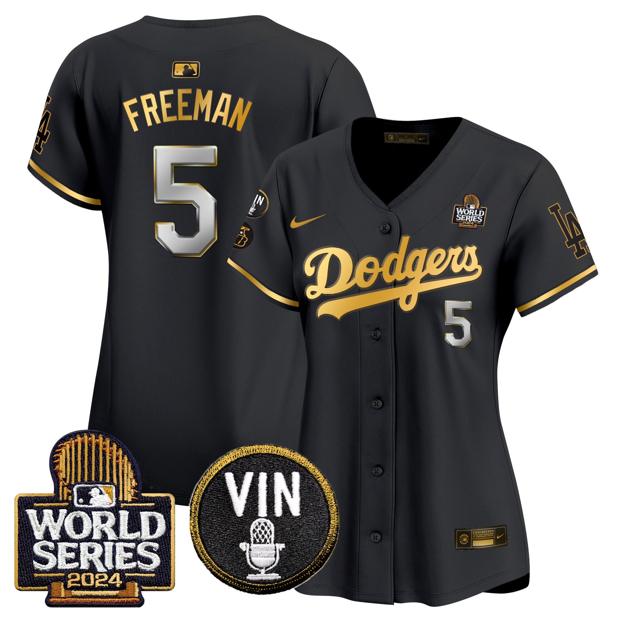 Women’s 2024 World Series Gold Trim Vapor Premier Limited Jersey V2