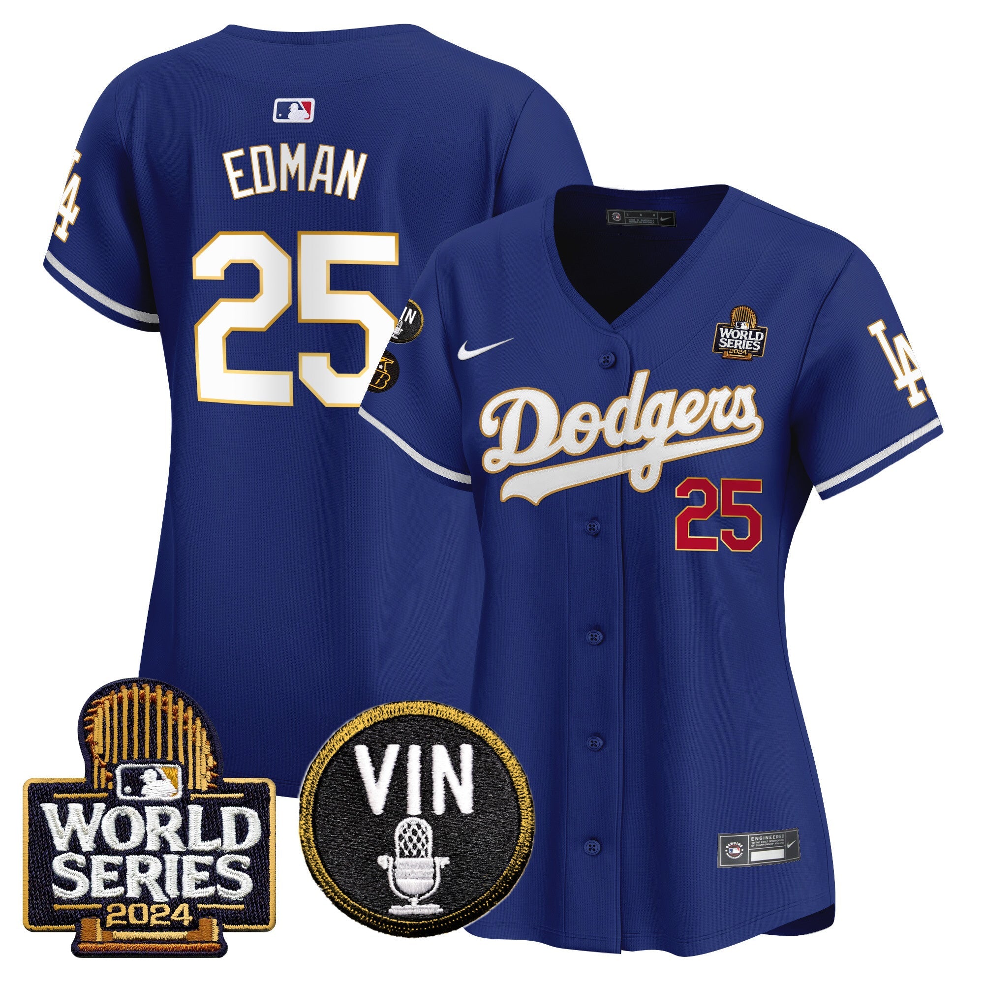 Women’s 2024 World Series Gold Trim Vapor Premier Limited Jersey V2