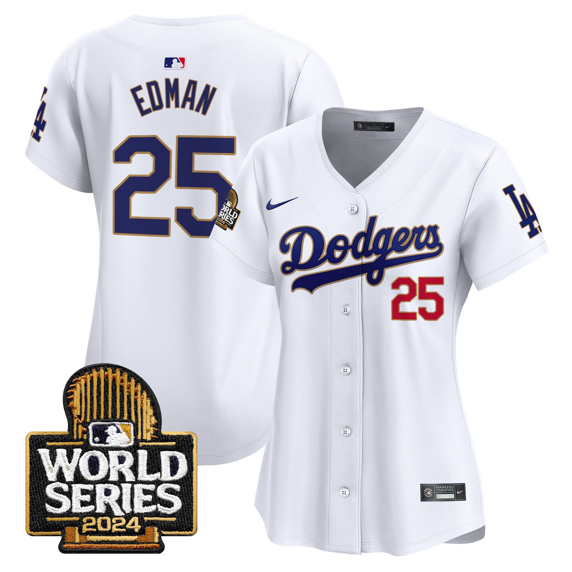 Women’s 2024 World Series Gold Trim Vapor Premier Limited Jersey