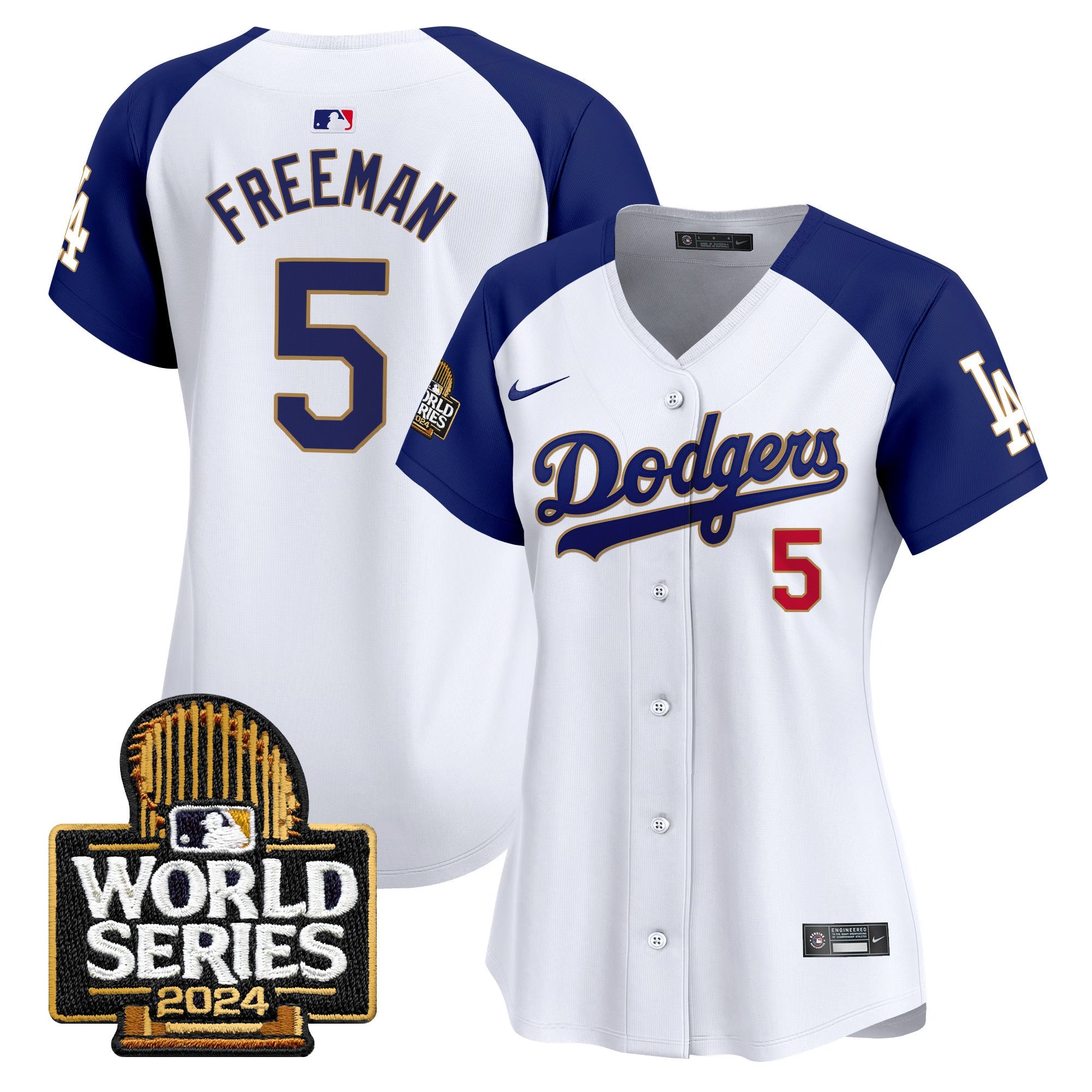 Women’s 2024 World Series Gold Trim Vapor Premier Limited Jersey