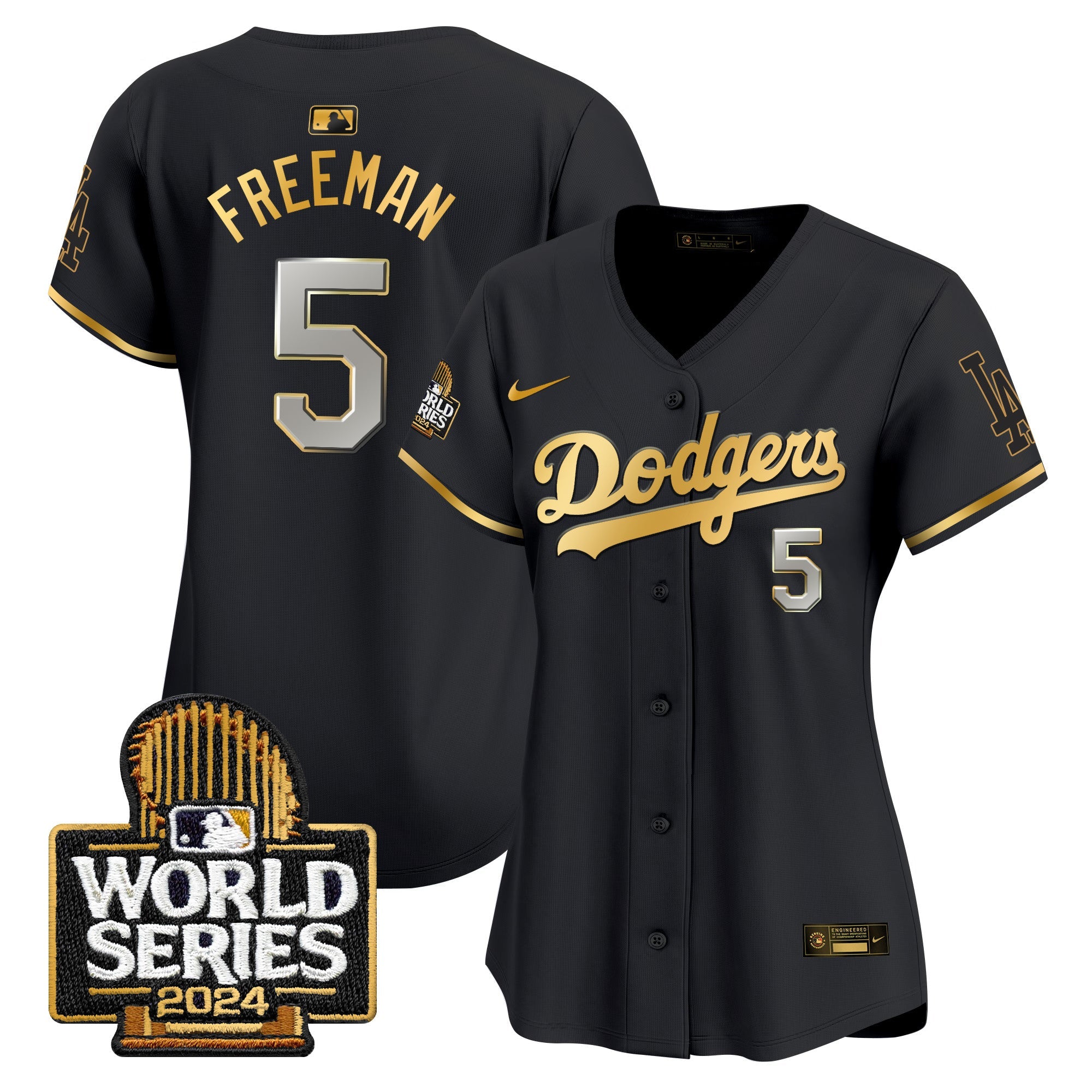 Women’s 2024 World Series Gold Trim Vapor Premier Limited Jersey