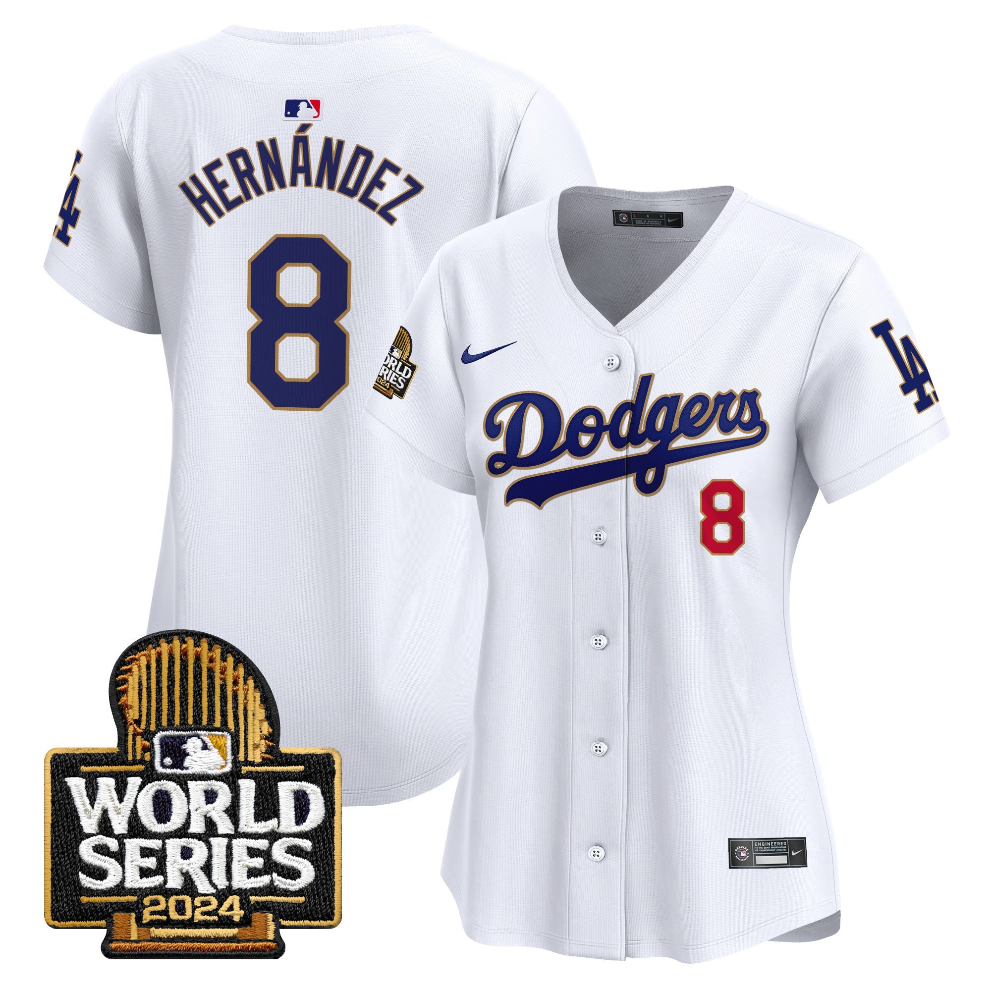 Women’s 2024 World Series Gold Trim Vapor Premier Limited Jersey