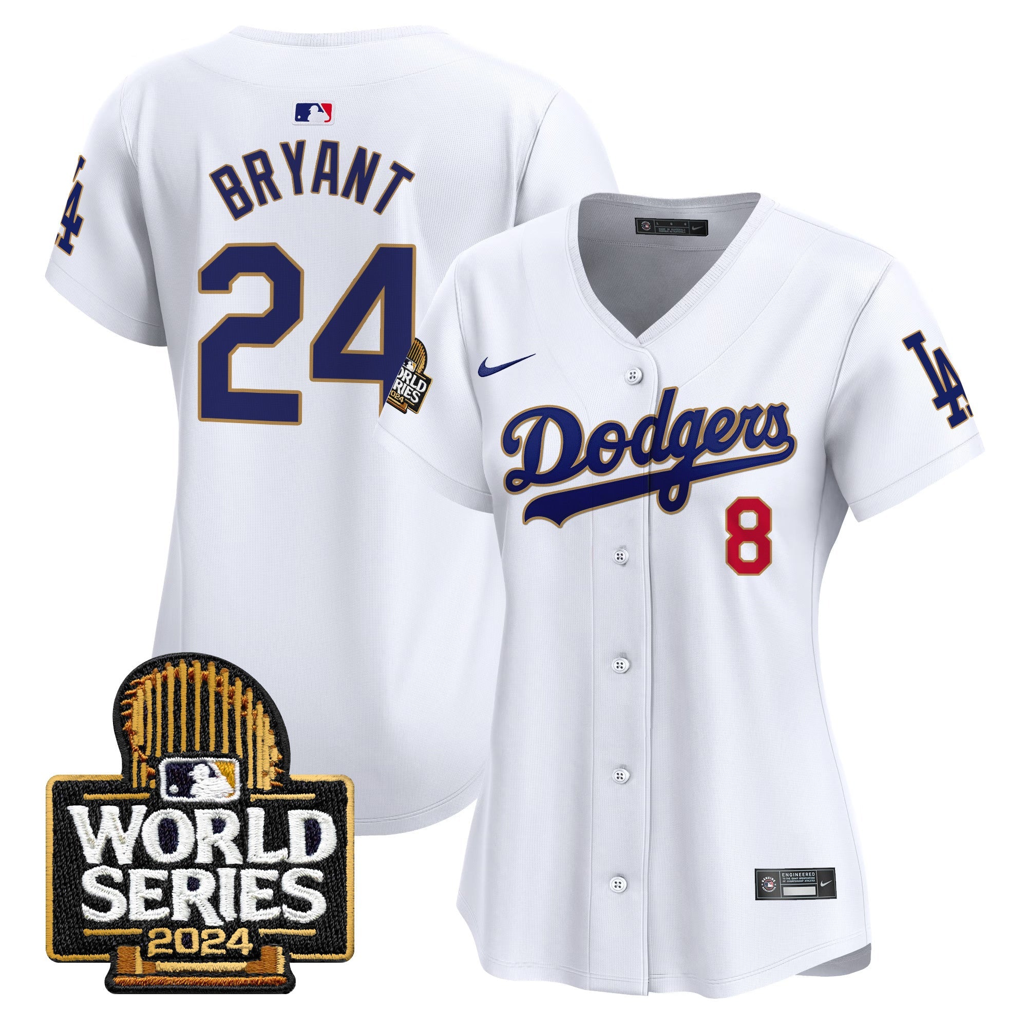 Women’s 2024 World Series Gold Trim Vapor Premier Limited Jersey