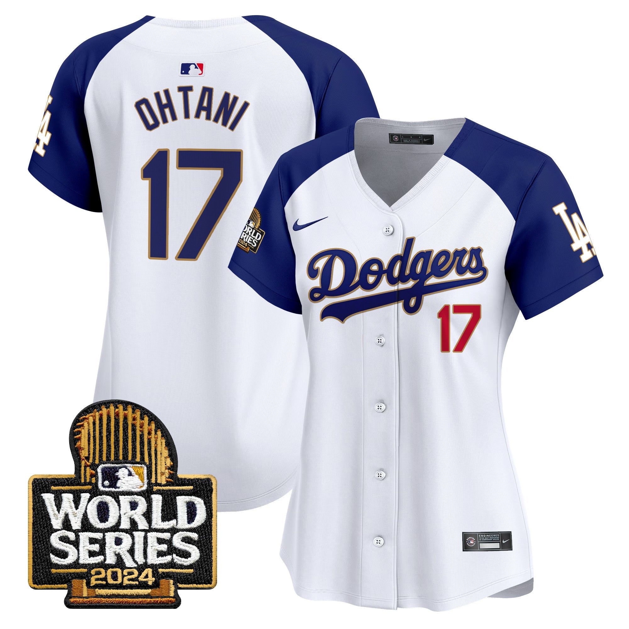 Women’s 2024 World Series Gold Trim Vapor Premier Limited Jersey