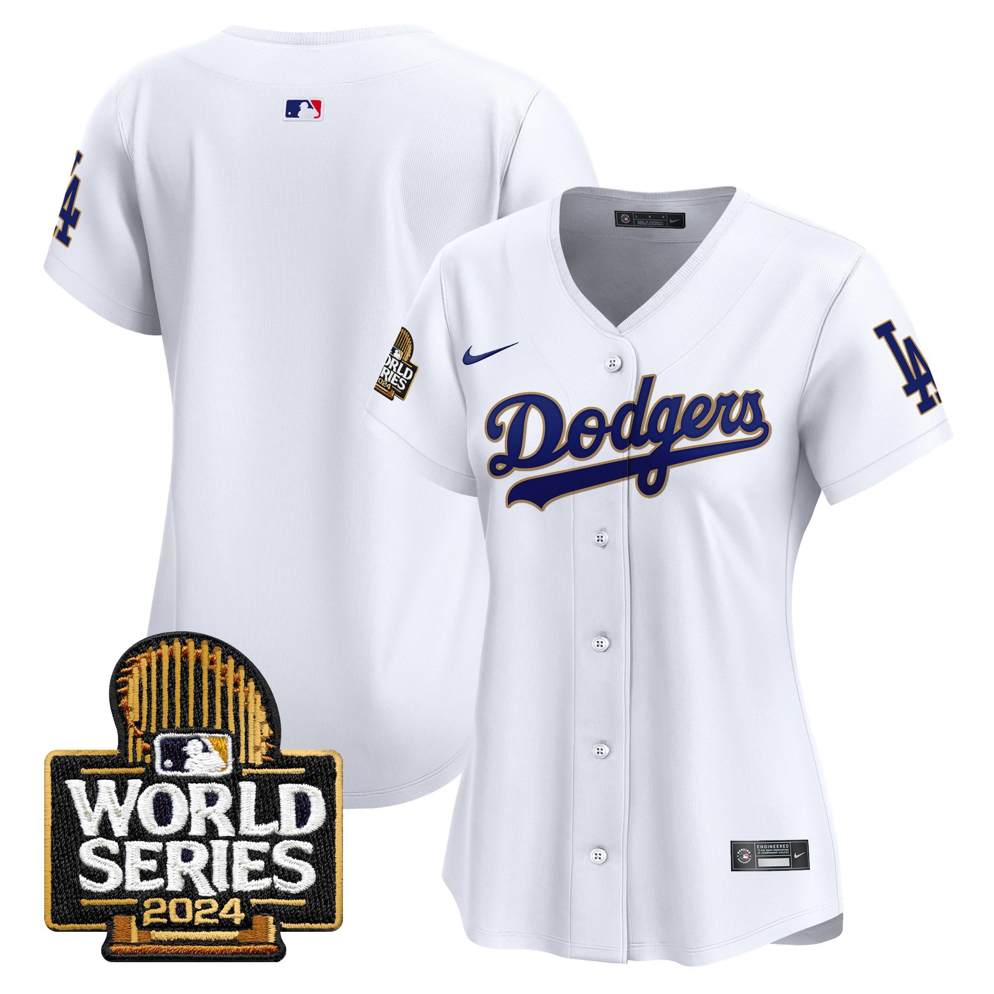 Women’s 2024 World Series Gold Trim Vapor Premier Limited Jersey