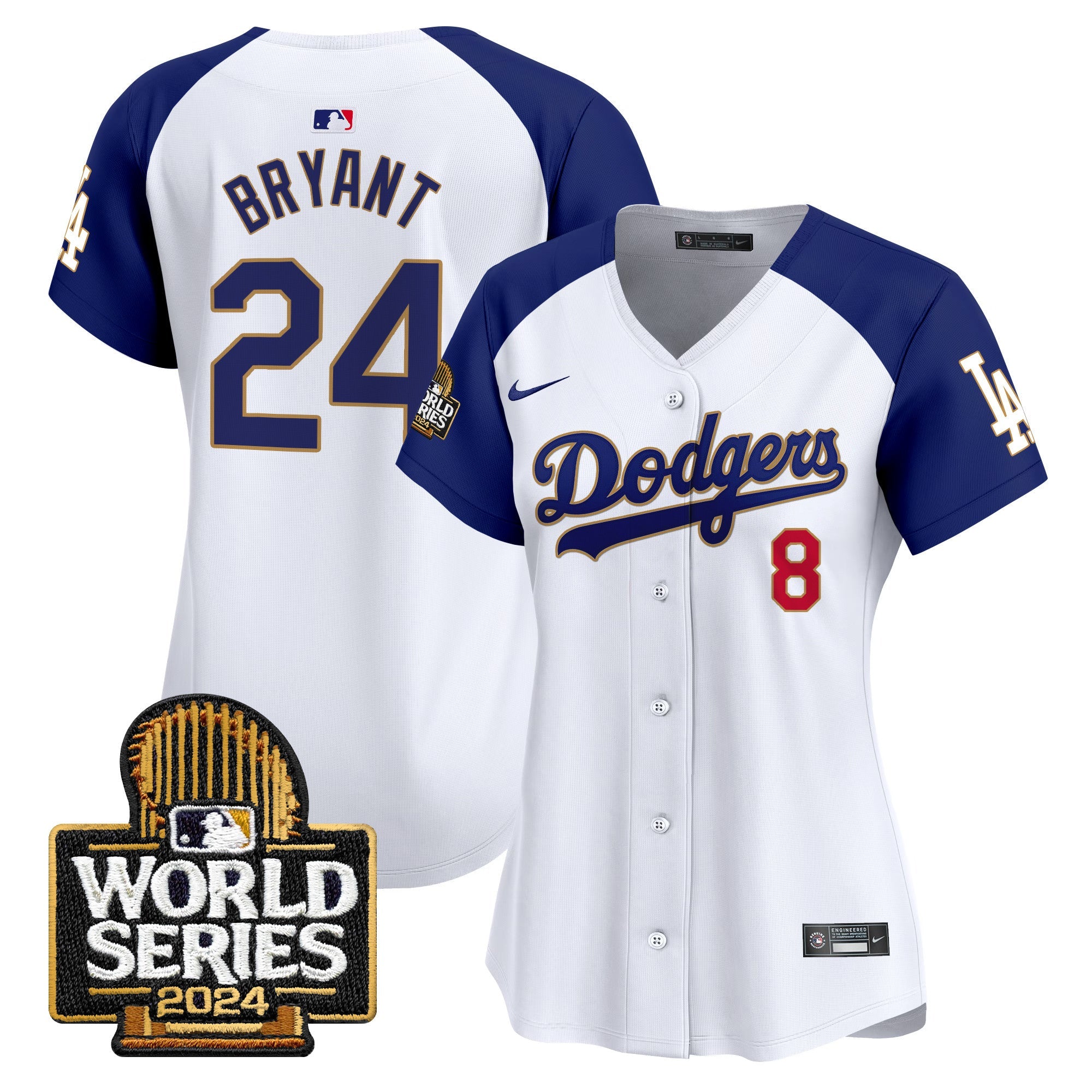 Women’s 2024 World Series Gold Trim Vapor Premier Limited Jersey
