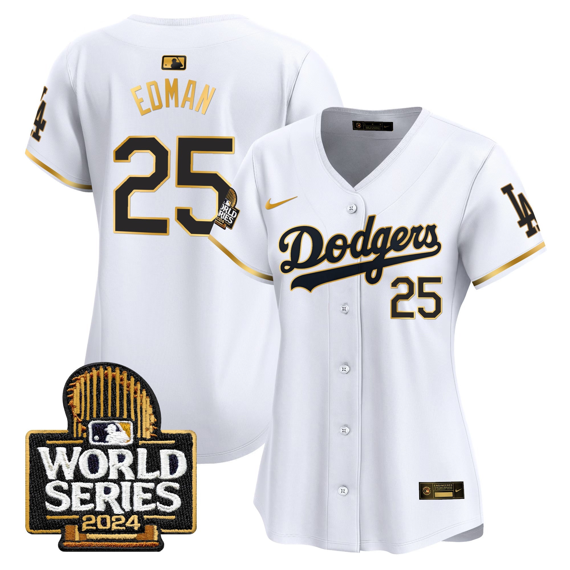 Women’s 2024 World Series Gold Trim Vapor Premier Limited Jersey