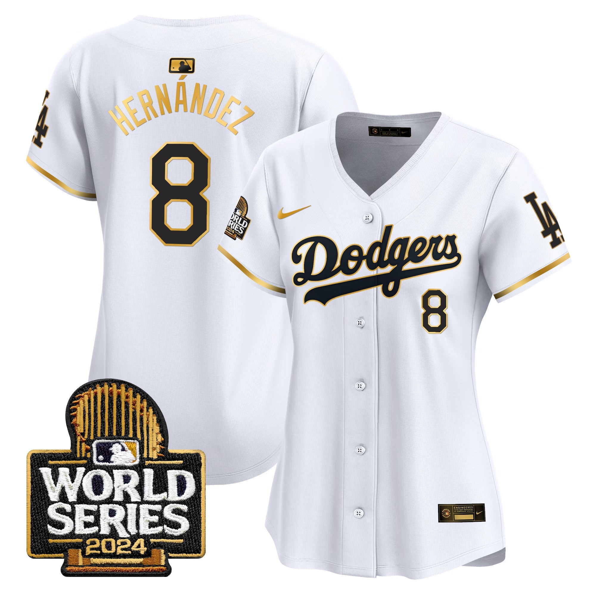 Women’s 2024 World Series Gold Trim Vapor Premier Limited Jersey
