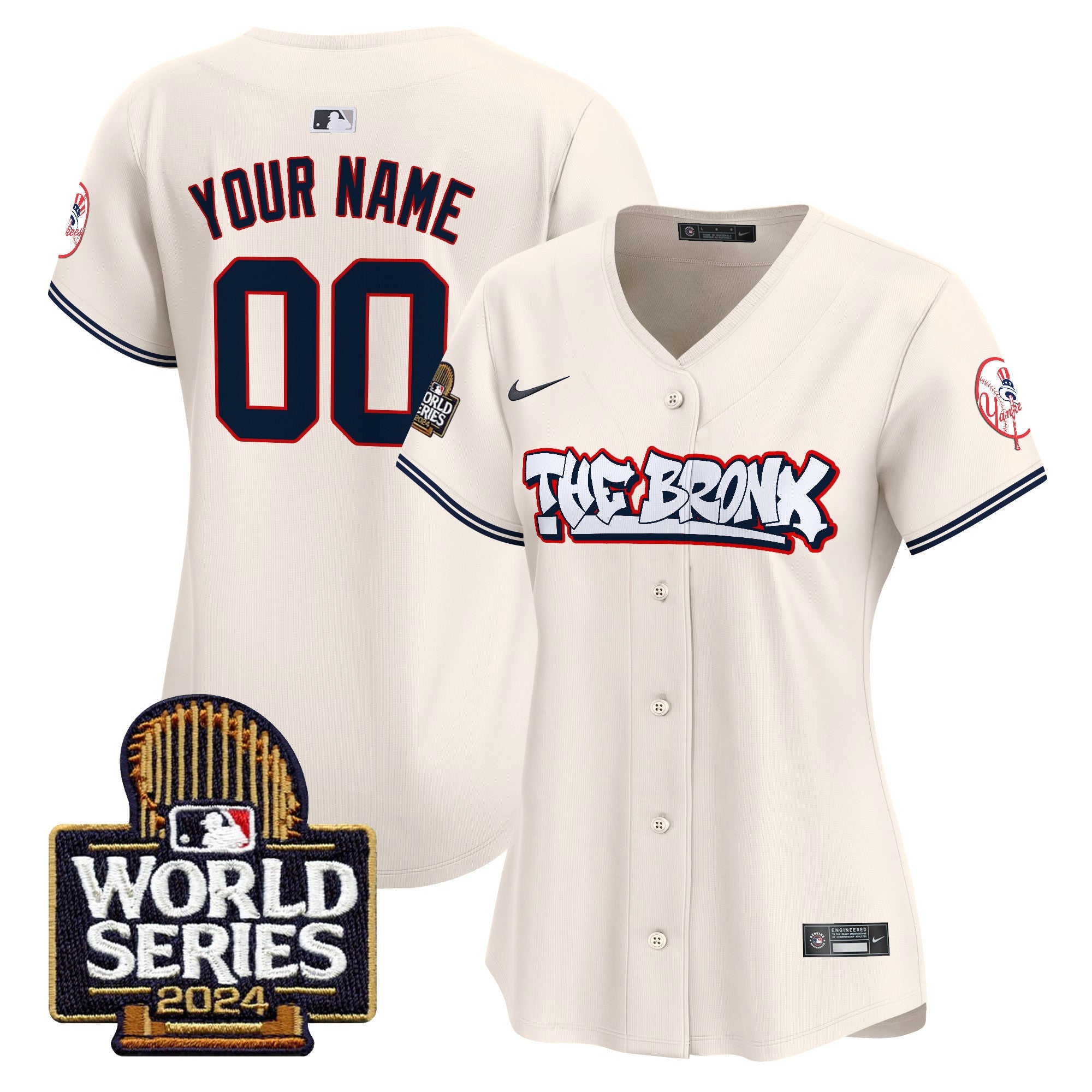 The Bronx 2024 World Series Vapor Premier Limited Custom Jersey