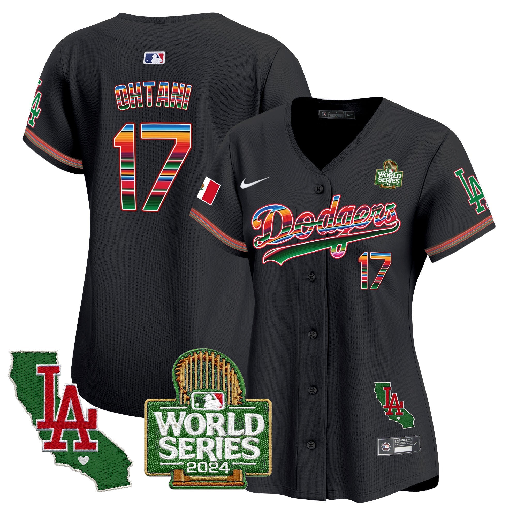 Women’s Mexico 2024 World Series Vapor Premier Limited Jersey V2