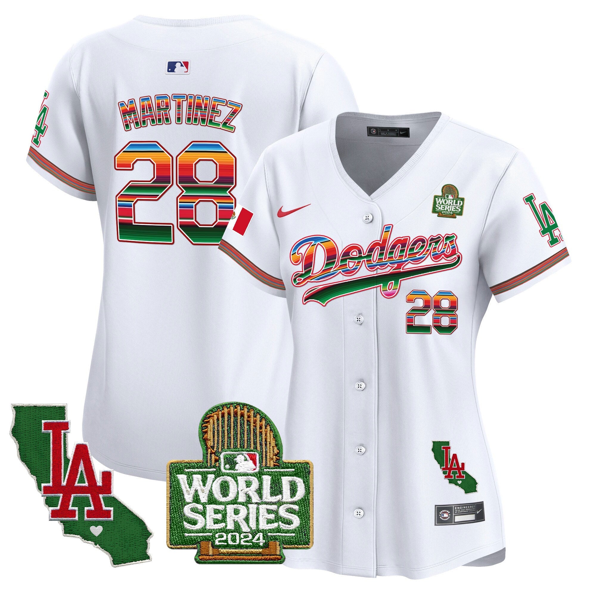 Women’s Mexico 2024 World Series Vapor Premier Limited Jersey V2