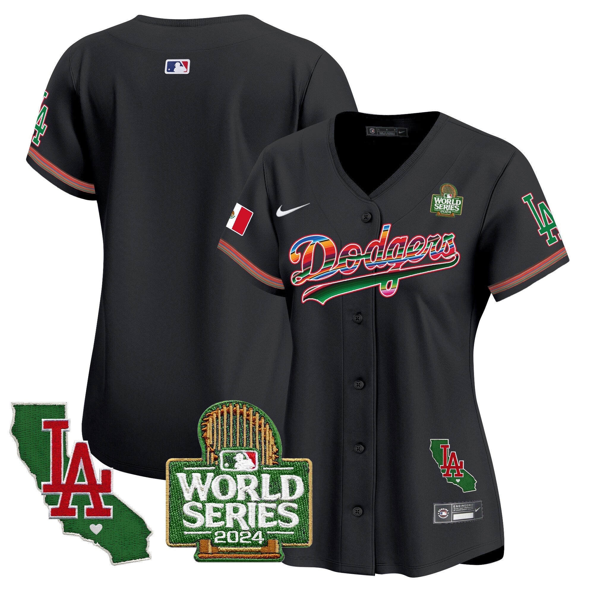 Women’s Mexico 2024 World Series Vapor Premier Limited Jersey V2
