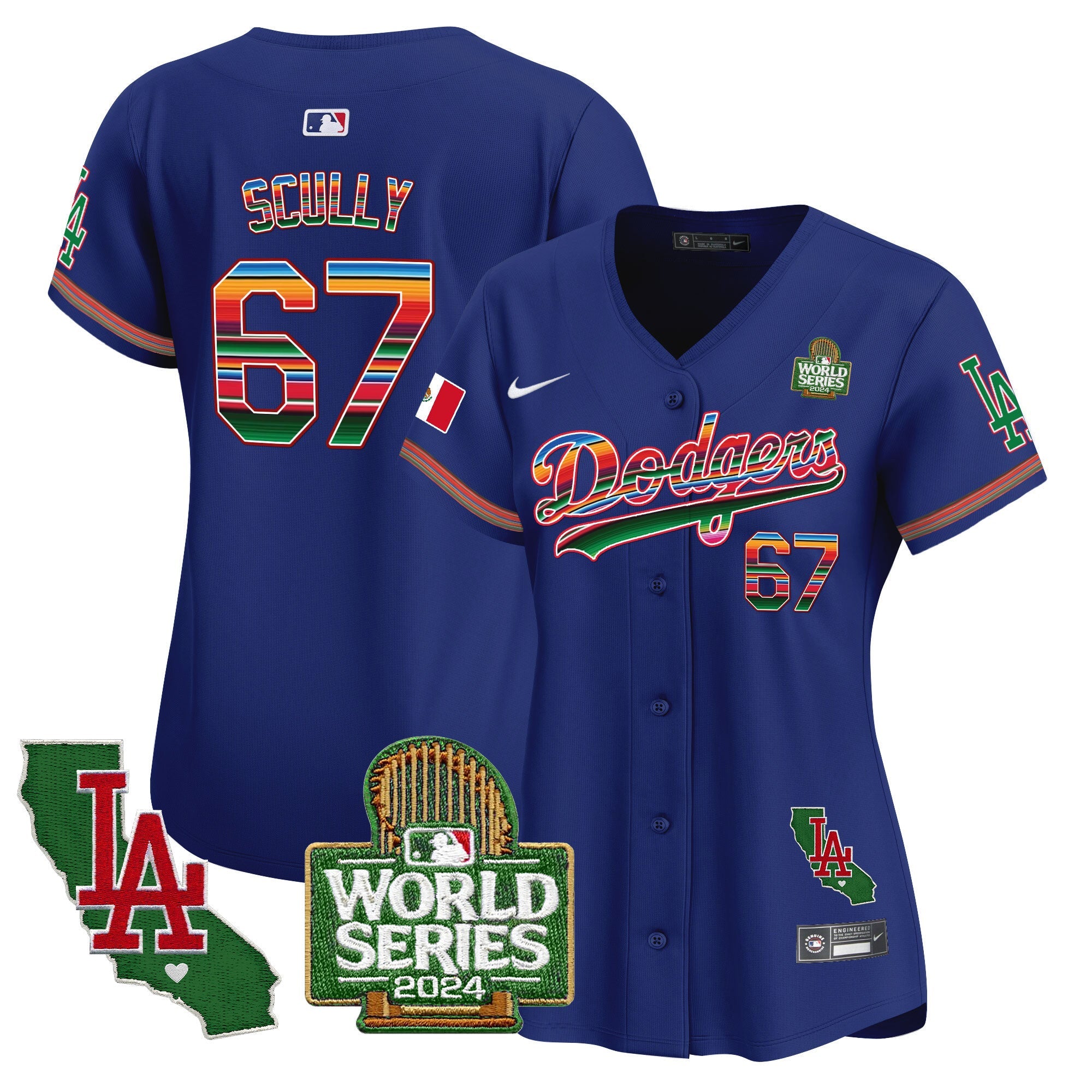 Women’s Mexico 2024 World Series Vapor Premier Limited Jersey V2