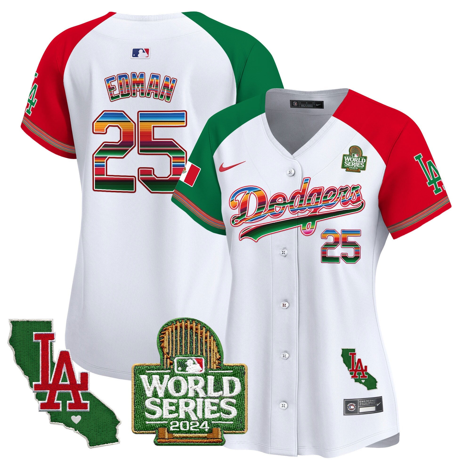 Women’s Mexico 2024 World Series Vapor Premier Limited Jersey V2