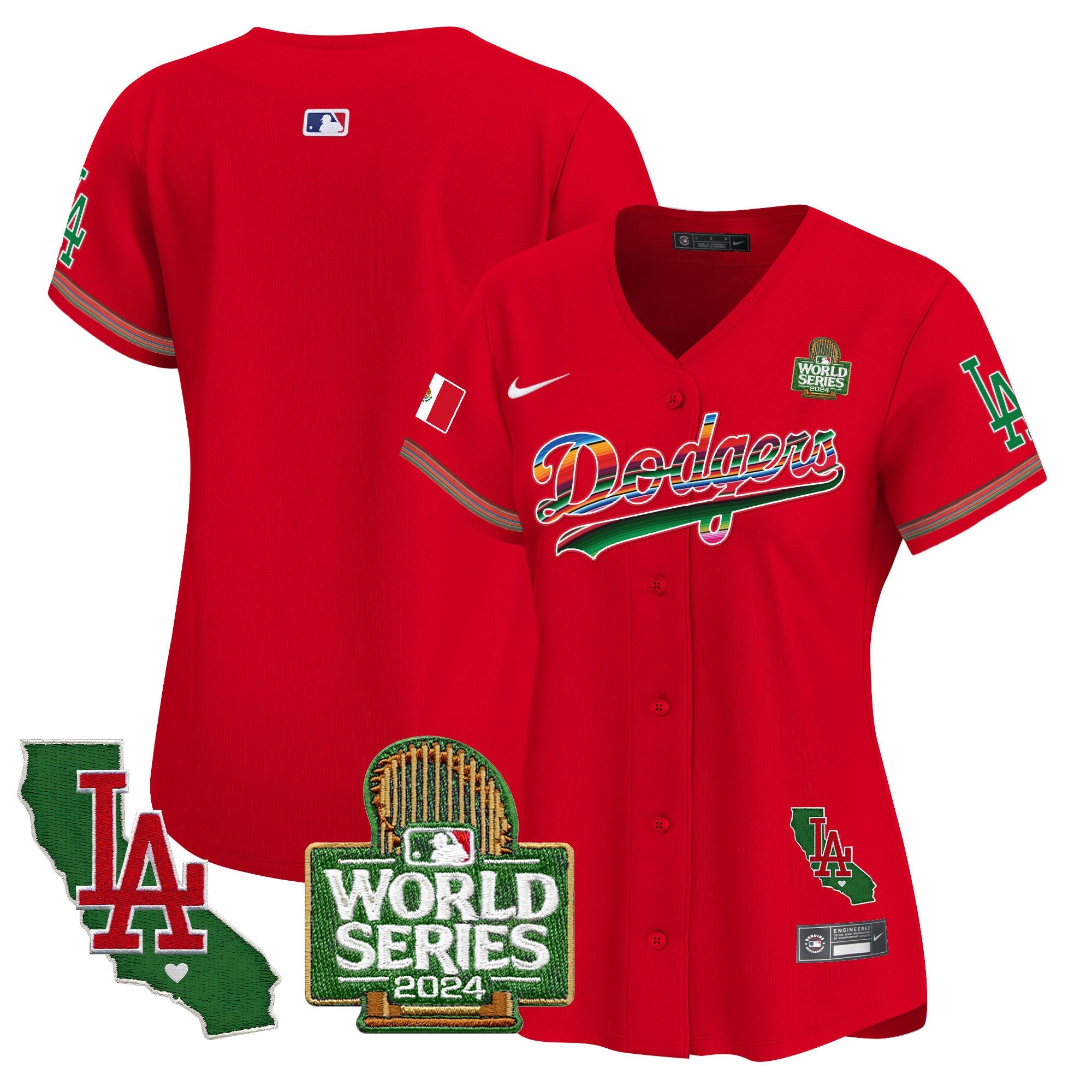 Women’s Mexico 2024 World Series Vapor Premier Limited Jersey V2