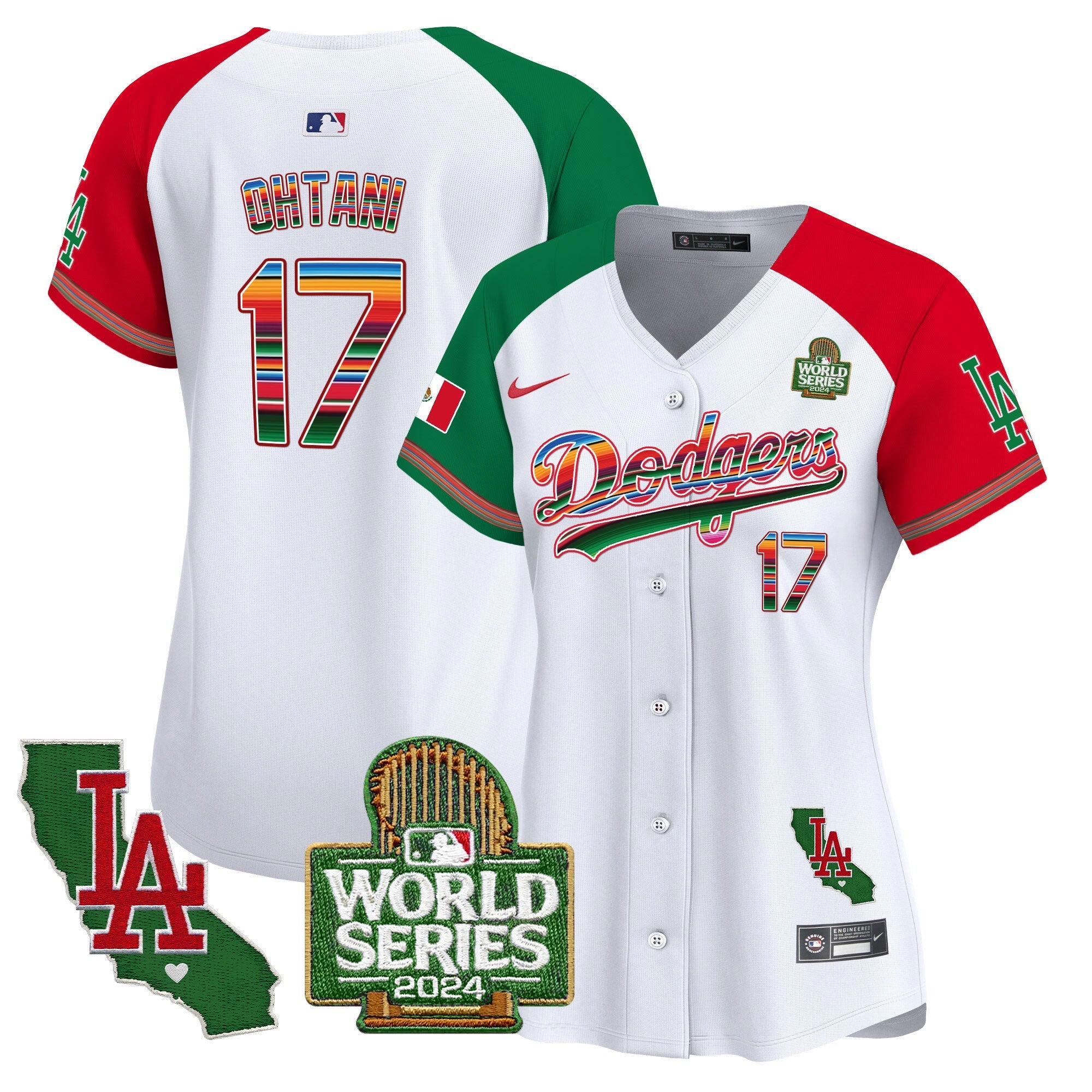 Women’s Mexico 2024 World Series Vapor Premier Limited Jersey V2
