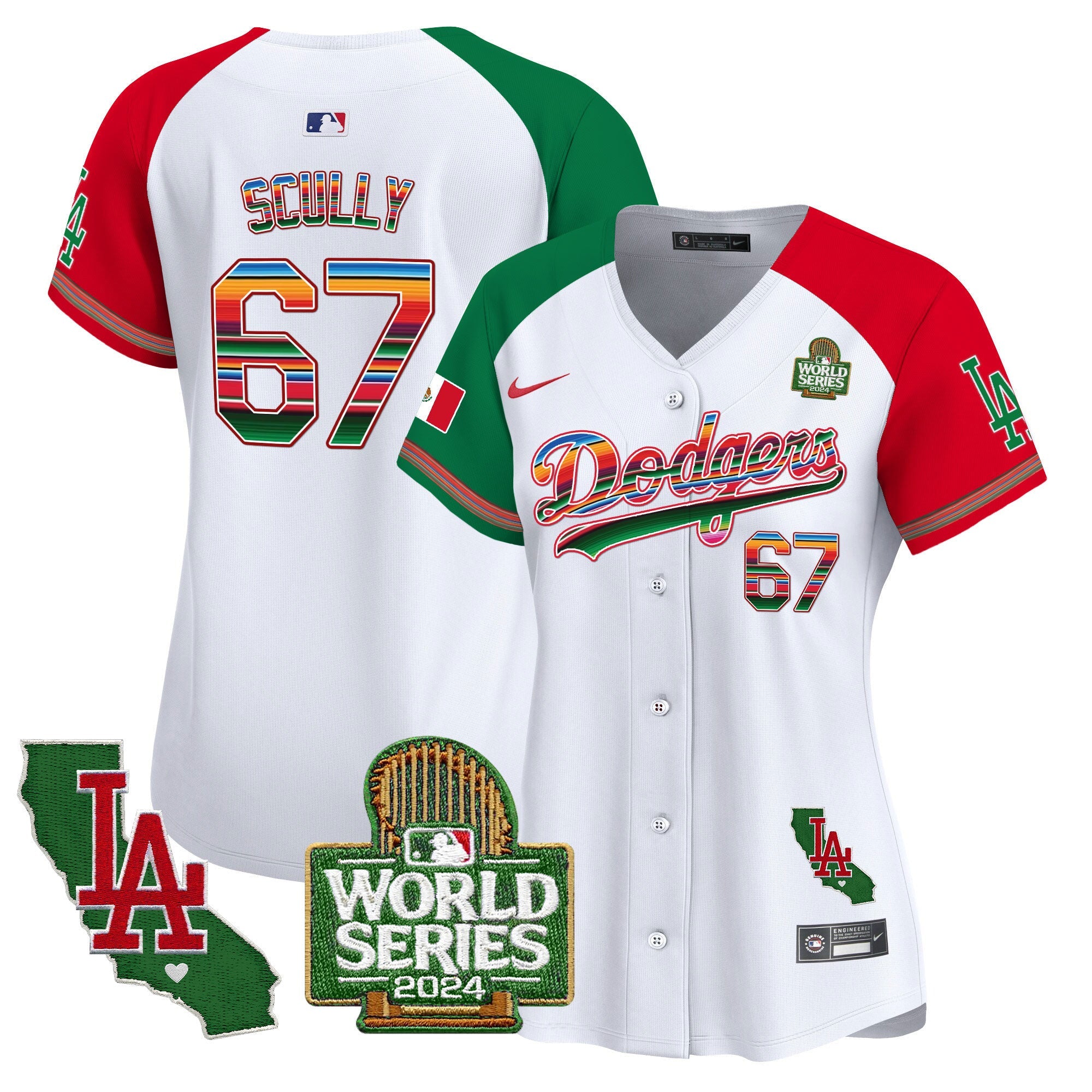 Women’s Mexico 2024 World Series Vapor Premier Limited Jersey V2