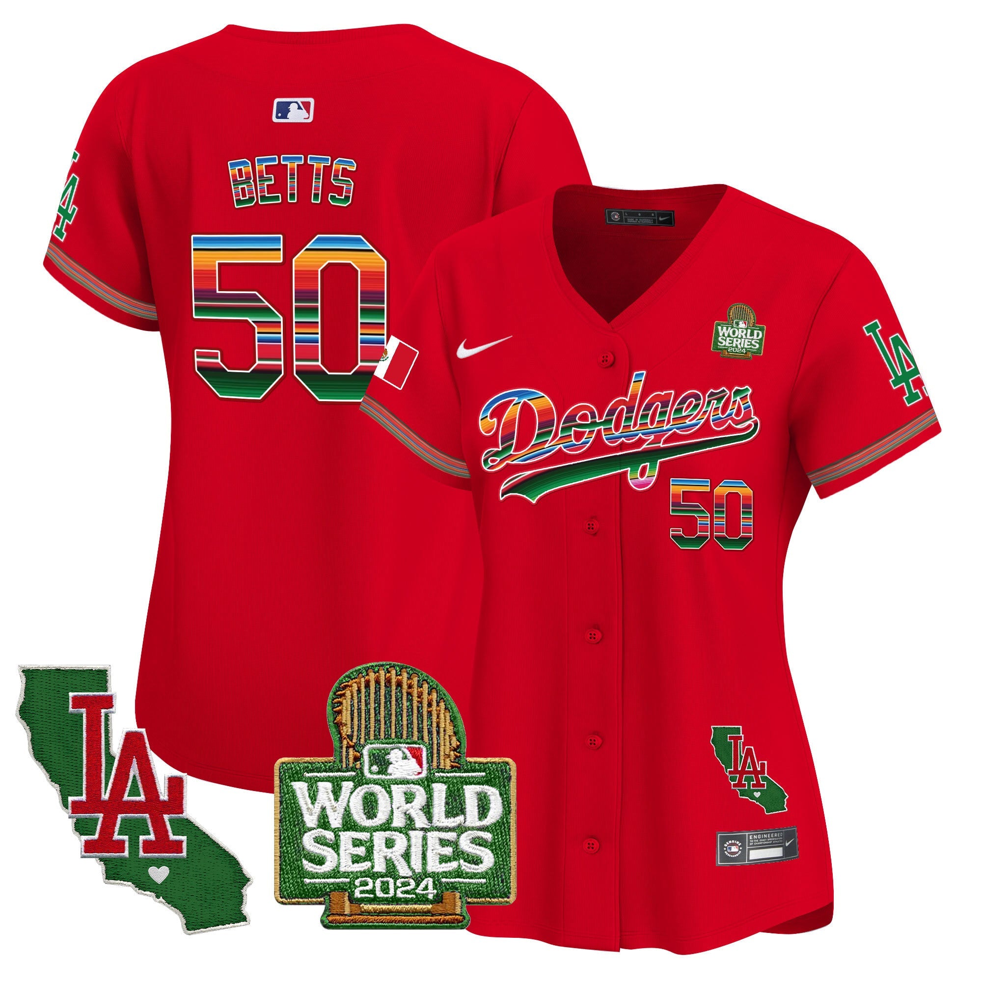 Women’s Mexico 2024 World Series Vapor Premier Limited Jersey V2