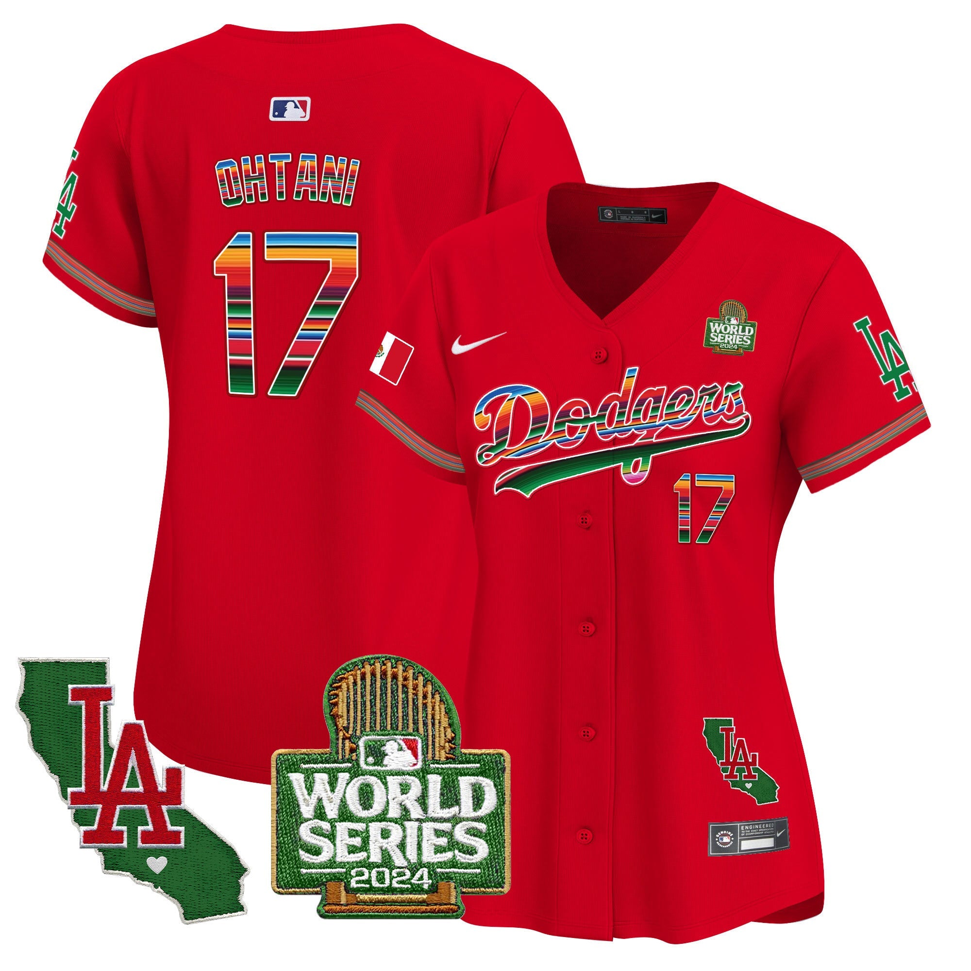 Women’s Mexico 2024 World Series Vapor Premier Limited Jersey V2