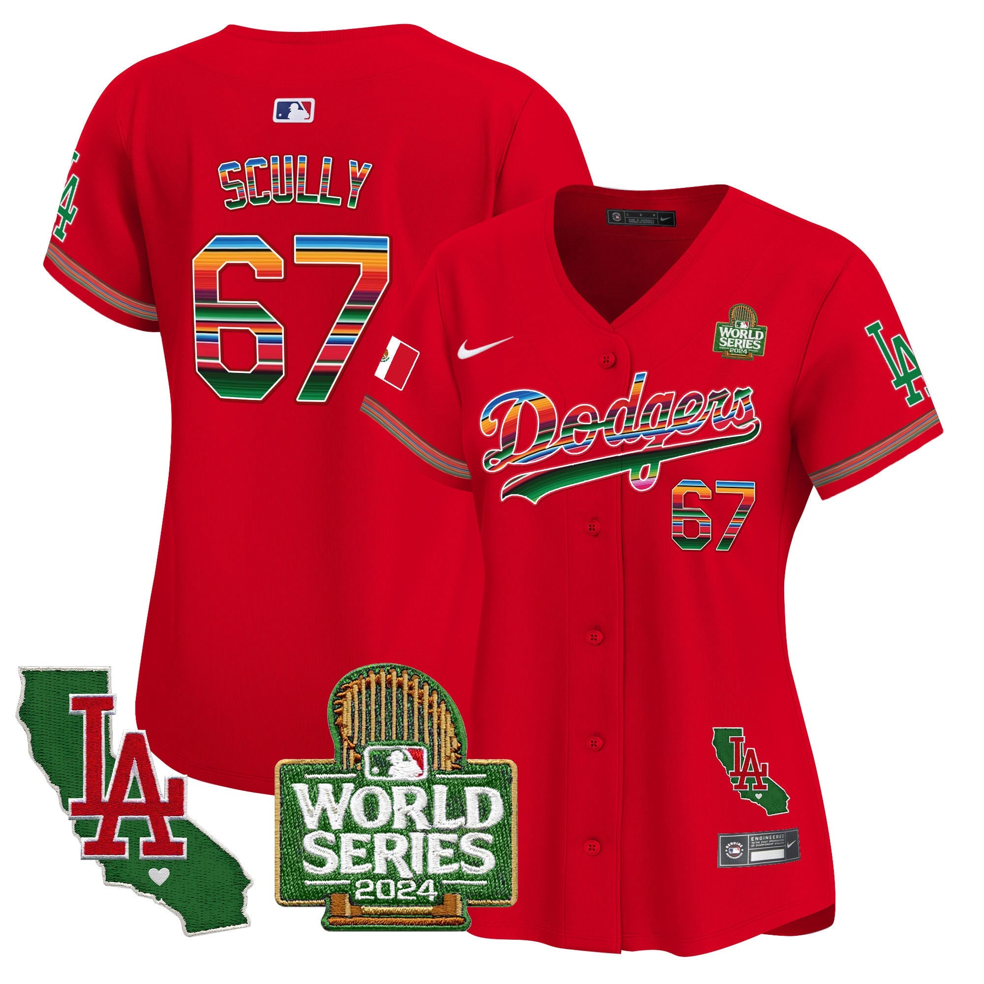 Women’s Mexico 2024 World Series Vapor Premier Limited Jersey V2