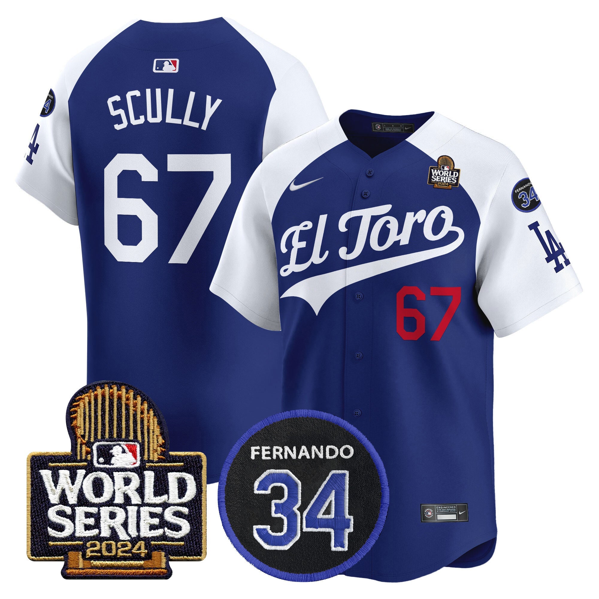 Men’s El Toro 2024 World Series Patch Vapor Premier Limited Jersey