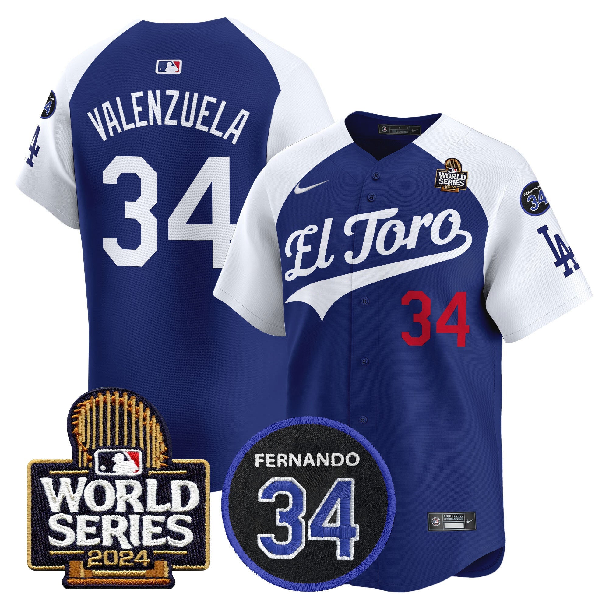 Men’s El Toro 2024 World Series Patch Vapor Premier Limited Jersey