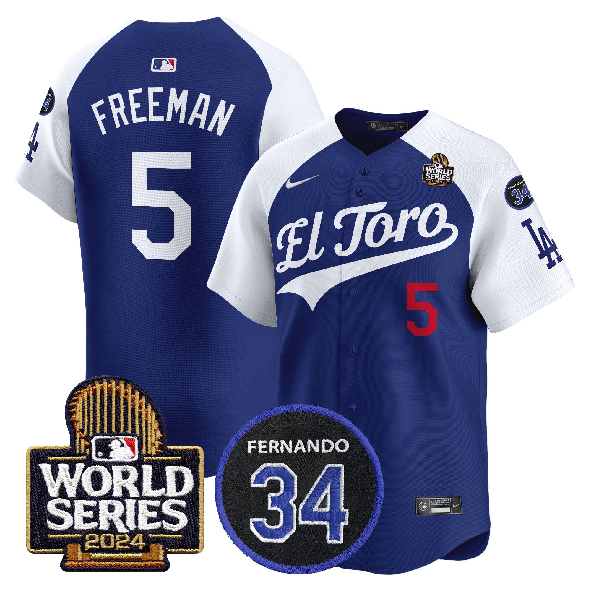 Men’s El Toro 2024 World Series Patch Vapor Premier Limited Jersey