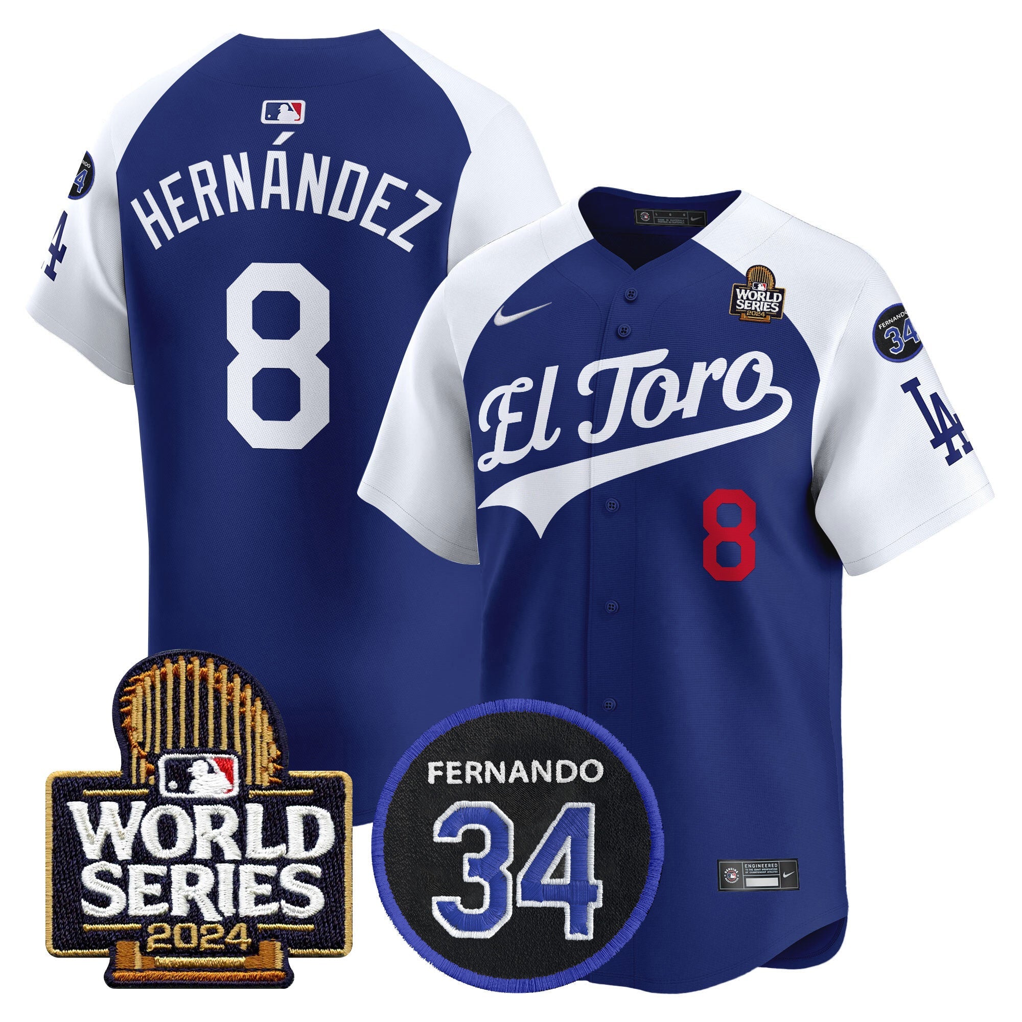 Men’s El Toro 2024 World Series Patch Vapor Premier Limited Jersey