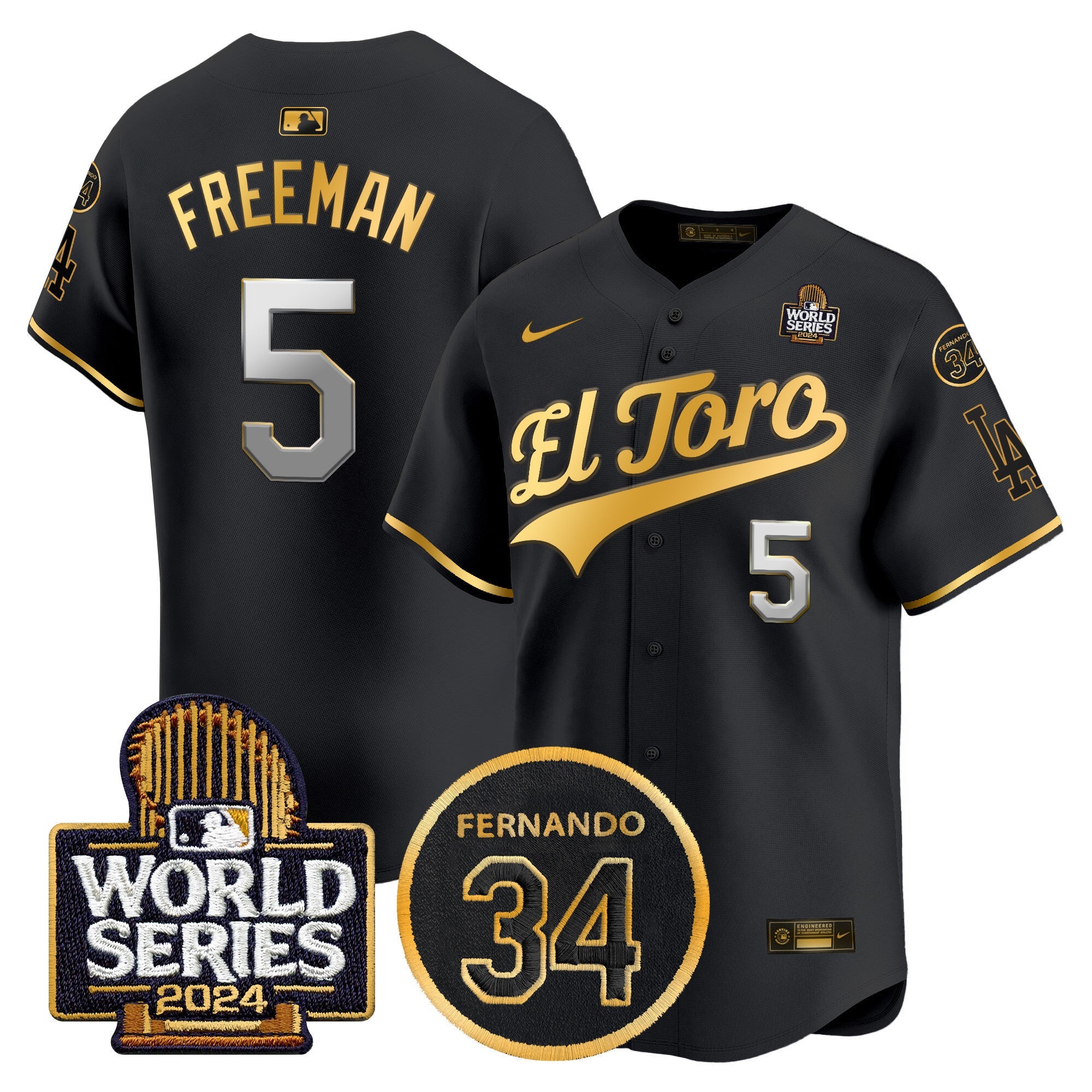 Men’s El Toro 2024 World Series Patch Vapor Premier Limited Jersey
