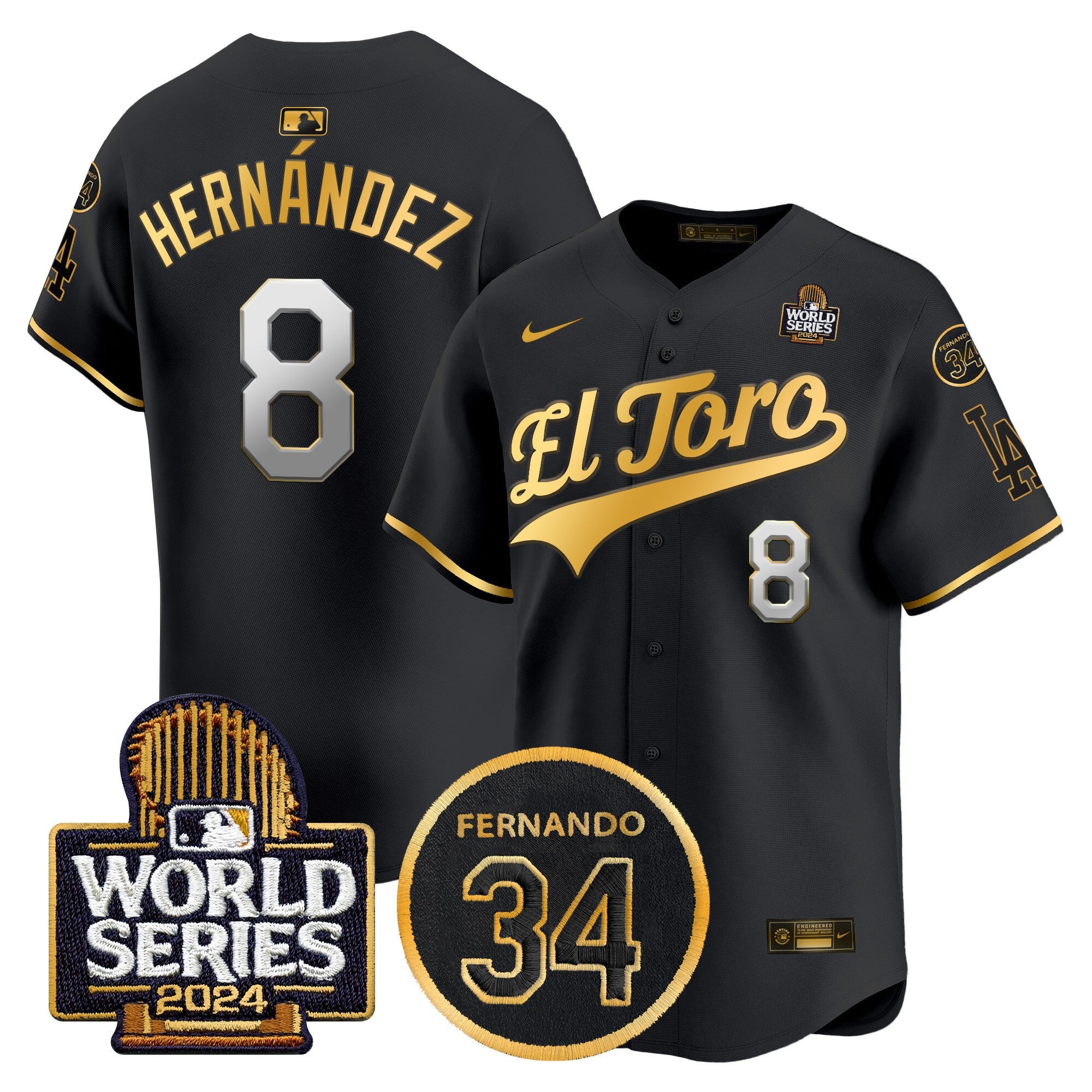 Men’s El Toro 2024 World Series Patch Vapor Premier Limited Jersey