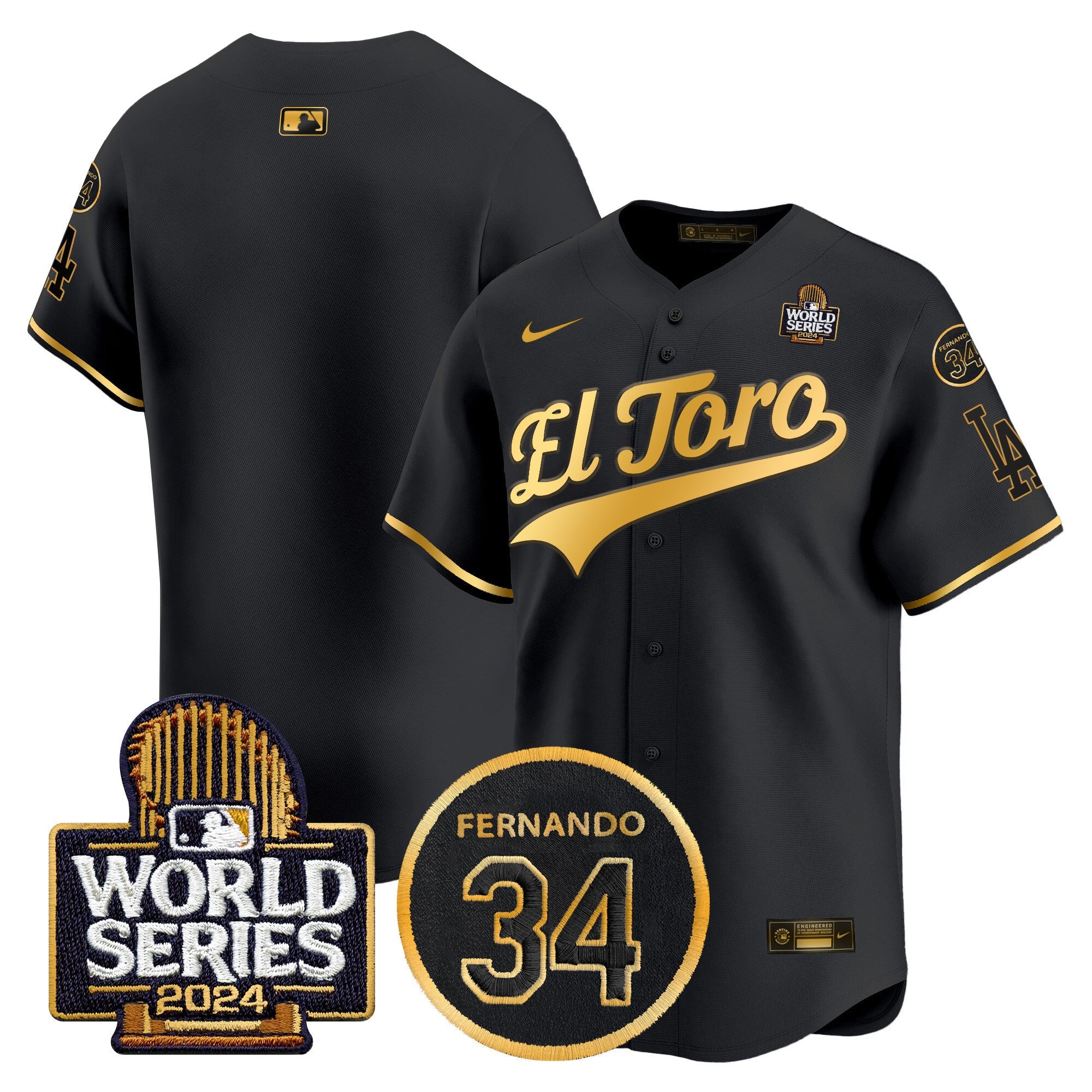 Men’s El Toro 2024 World Series Patch Vapor Premier Limited Jersey