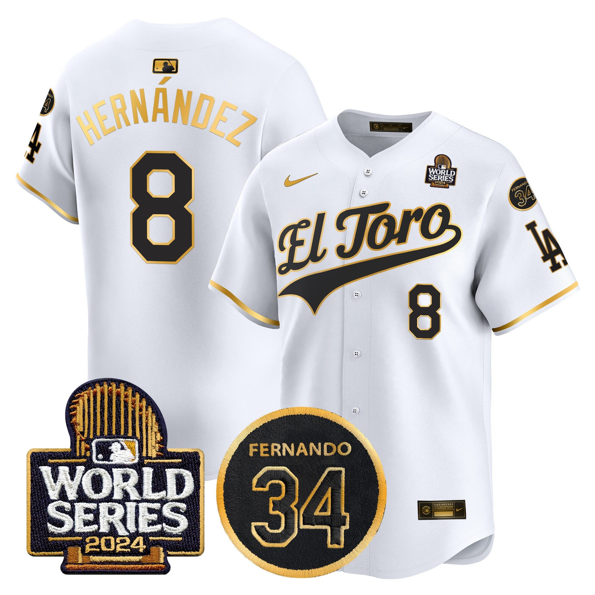 Men’s El Toro 2024 World Series Patch Vapor Premier Limited Jersey