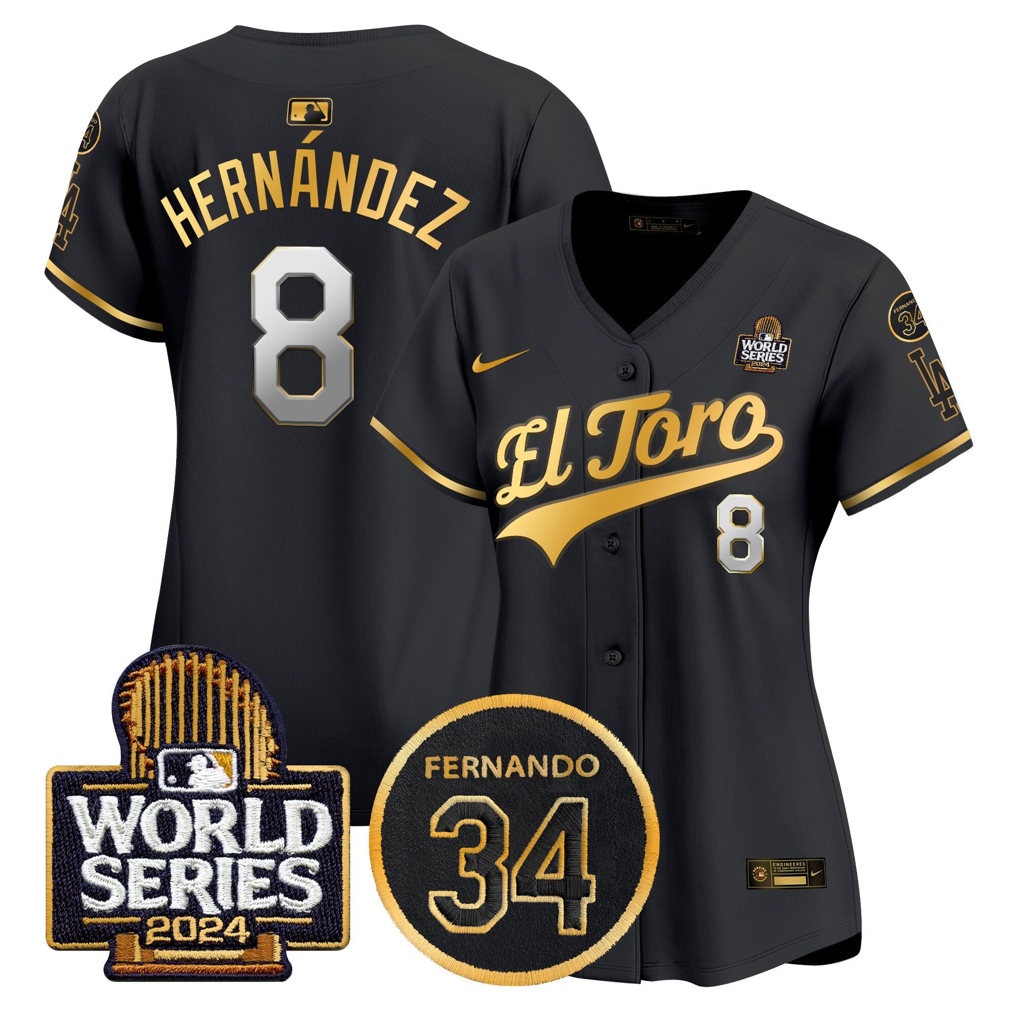 Women’s El Toro 2024 World Series Patch Vapor Premier Limited Jersey