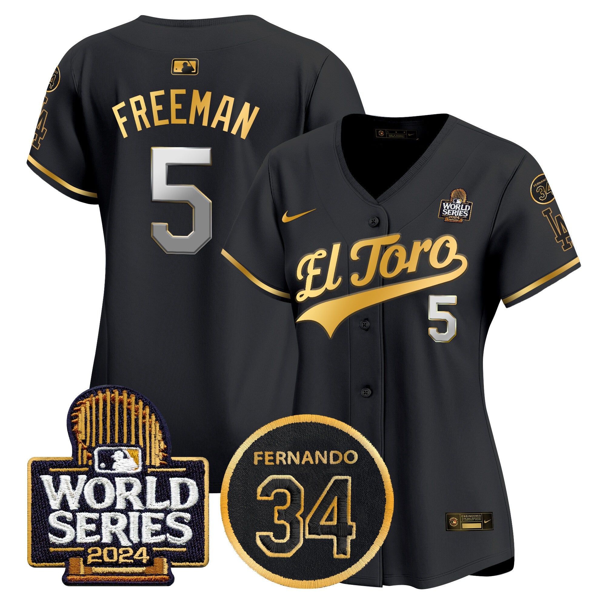Women’s El Toro 2024 World Series Patch Vapor Premier Limited Jersey