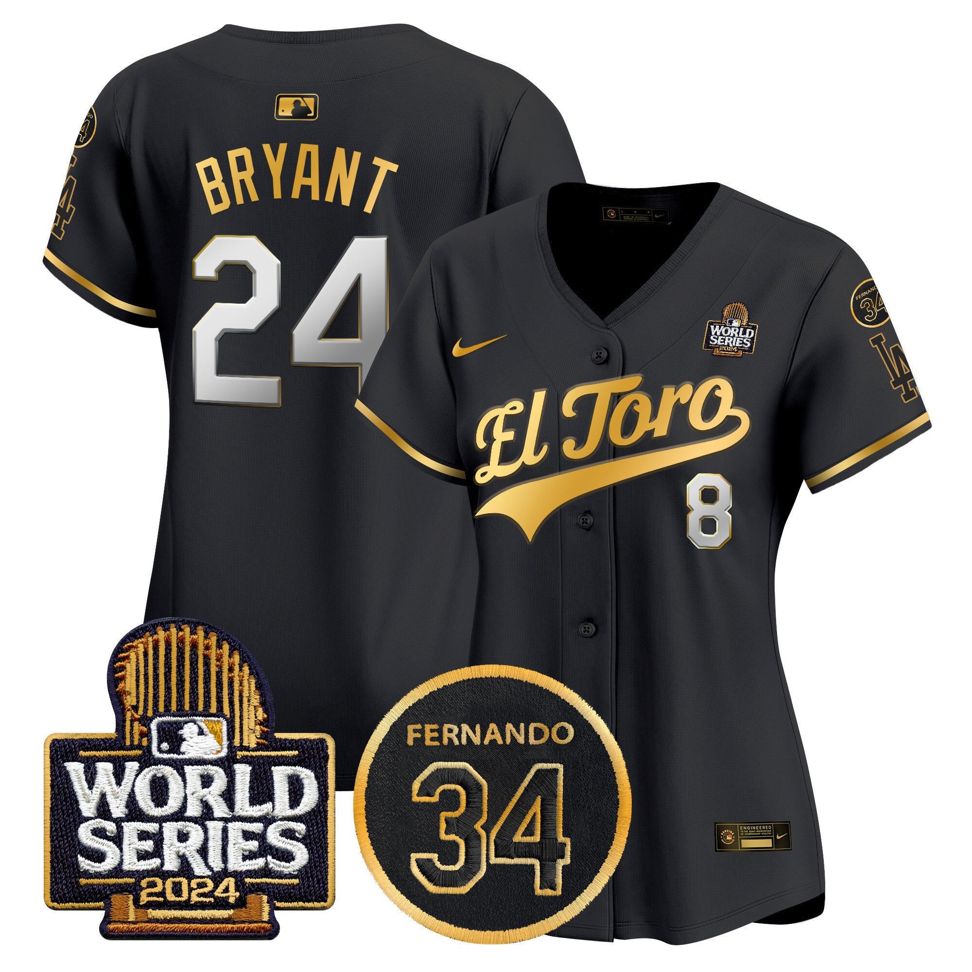 Women’s El Toro 2024 World Series Patch Vapor Premier Limited Jersey
