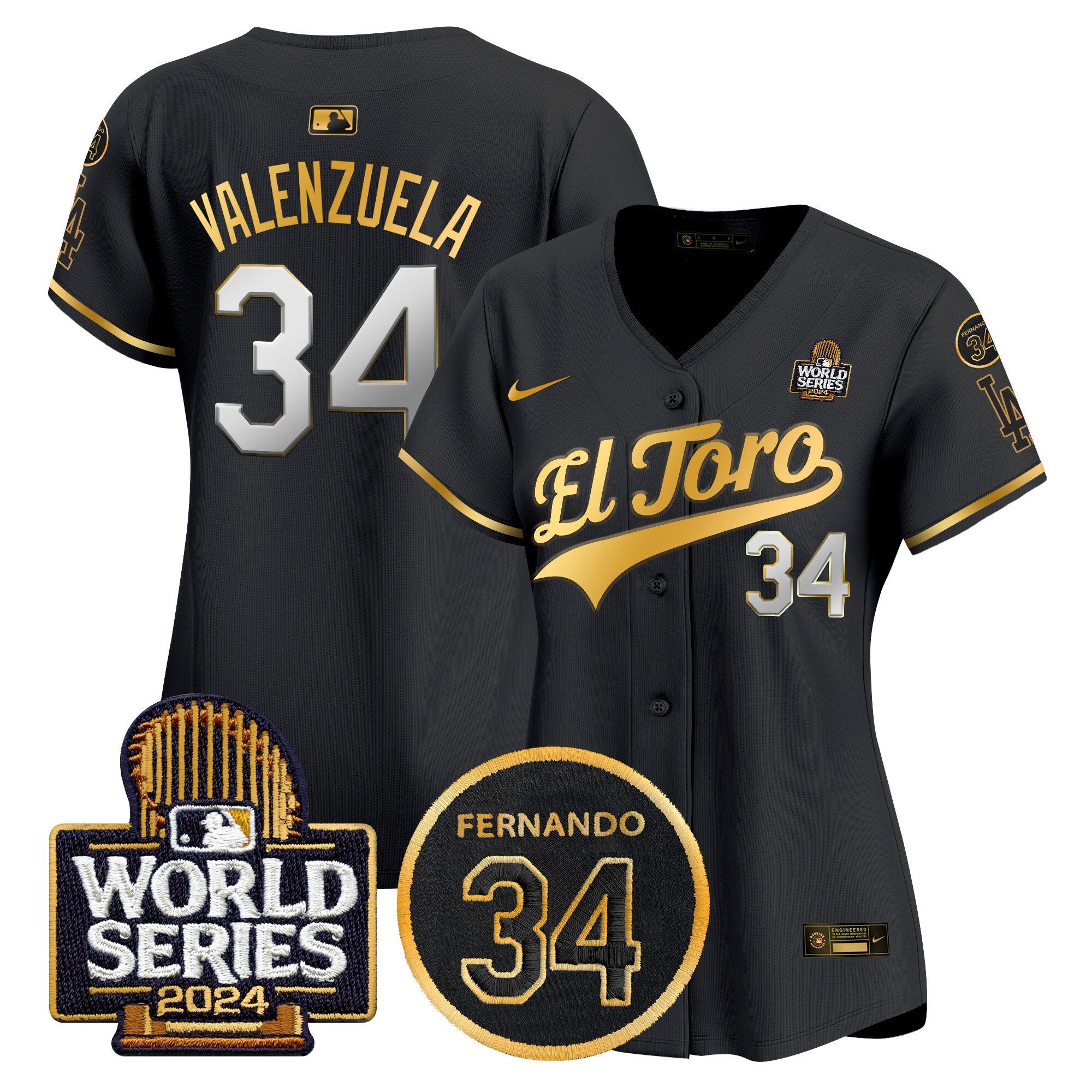 Women’s El Toro 2024 World Series Patch Vapor Premier Limited Jersey