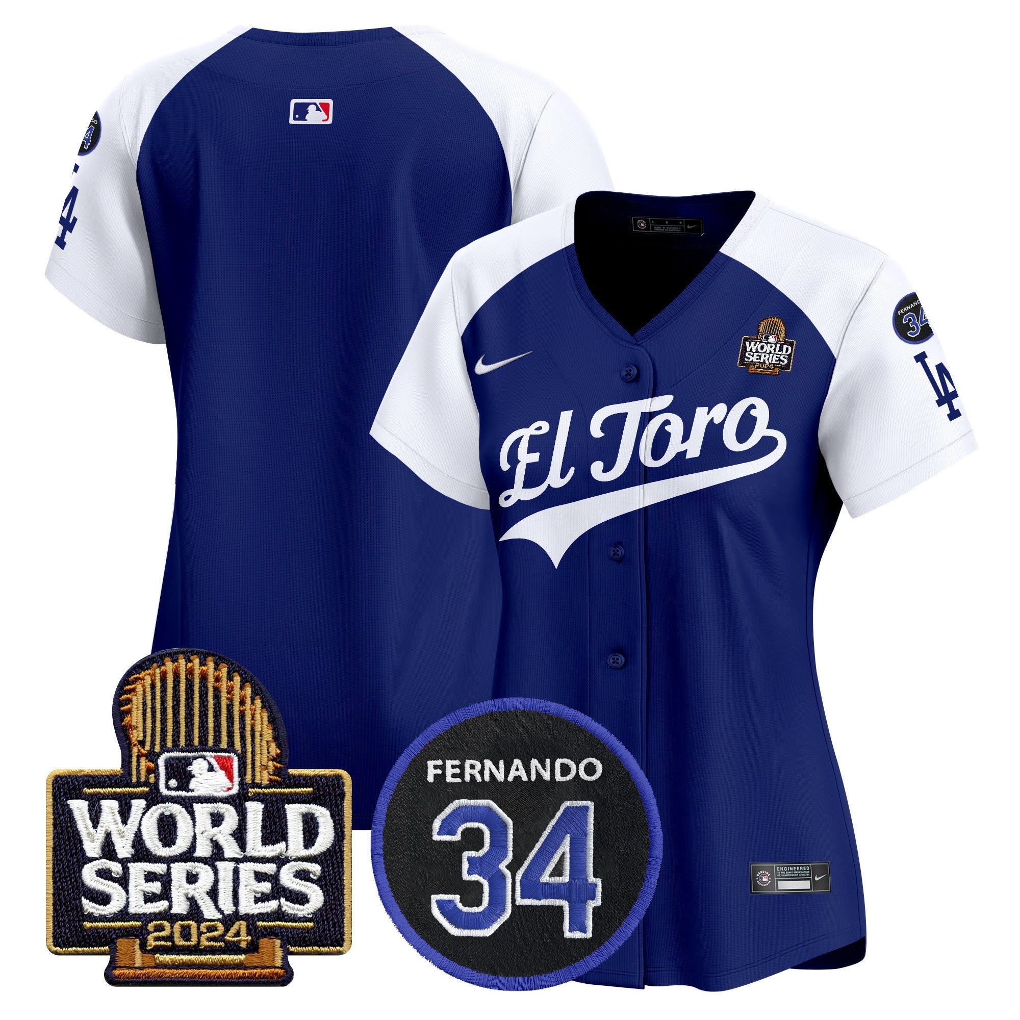 Women’s El Toro 2024 World Series Patch Vapor Premier Limited Jersey