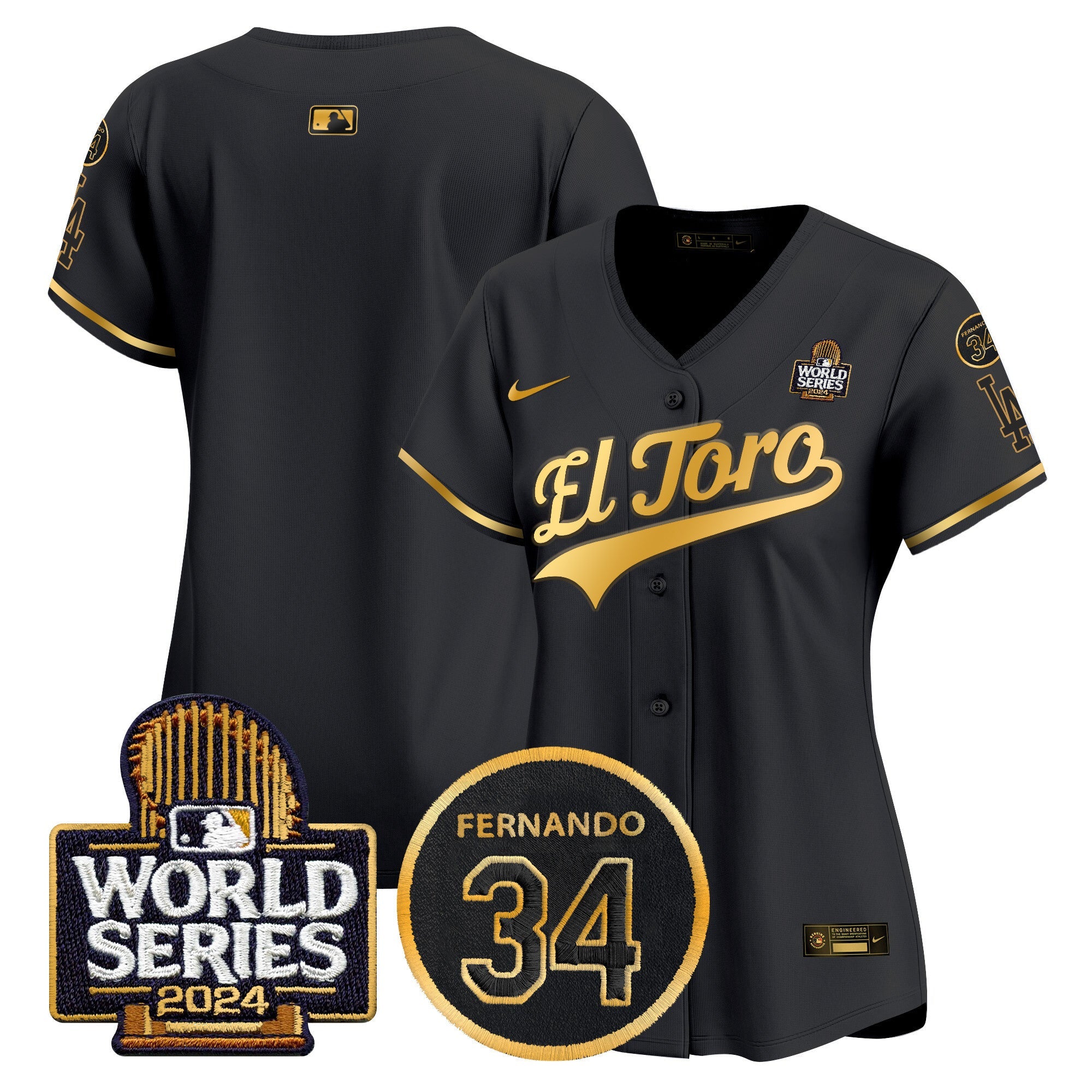 Women’s El Toro 2024 World Series Patch Vapor Premier Limited Jersey