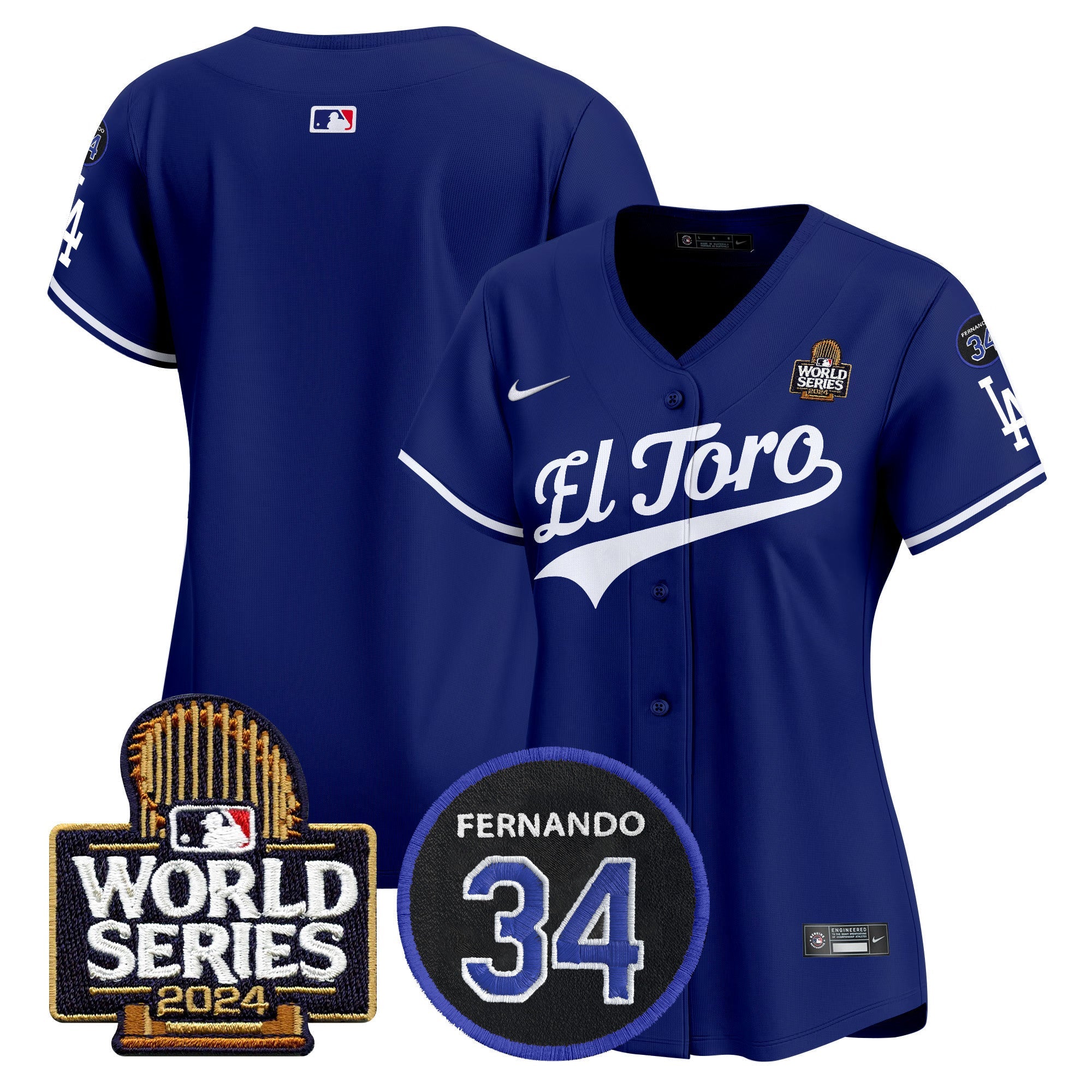 Women’s El Toro 2024 World Series Patch Vapor Premier Limited Jersey