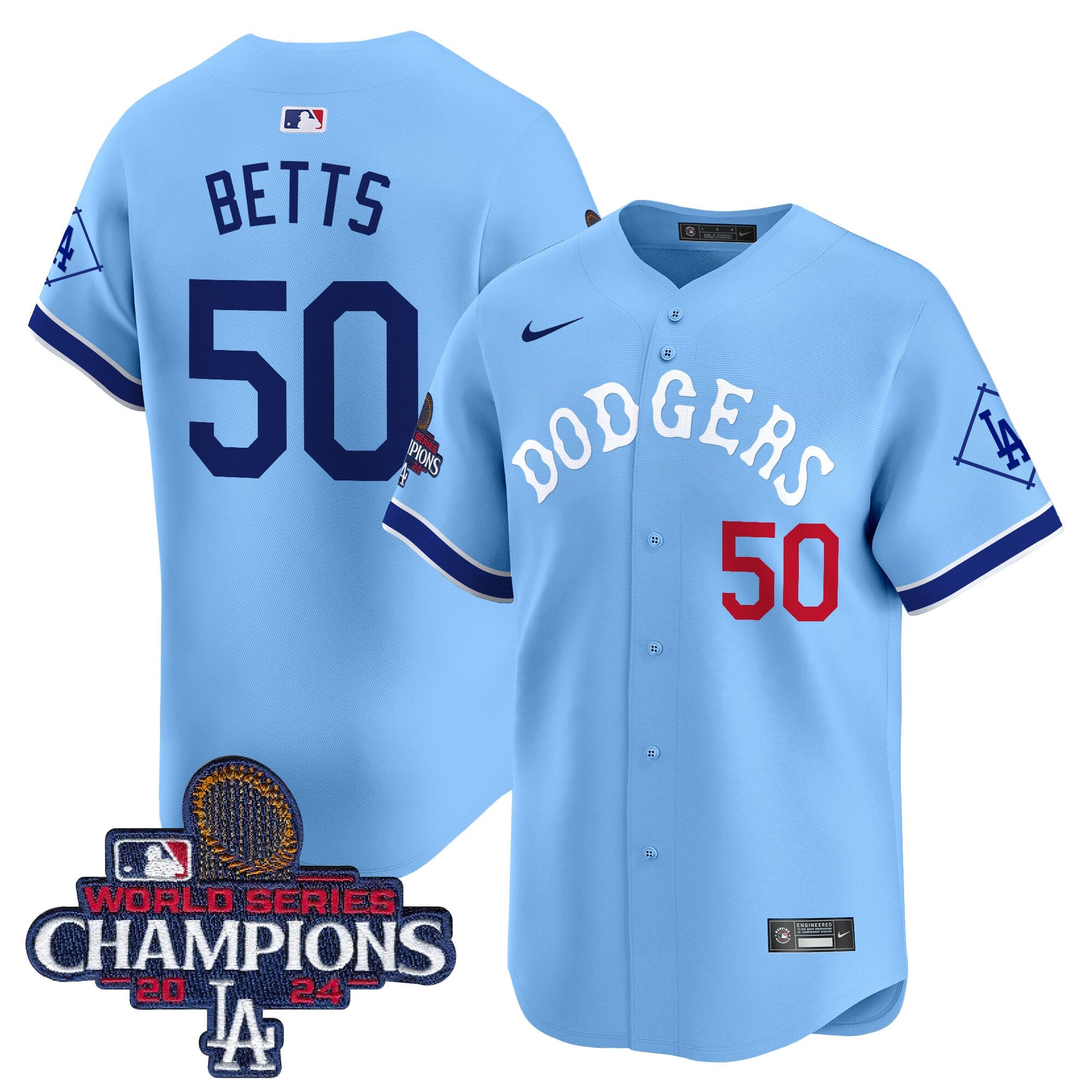 Men’s Tribute 2024 World Series Champions Vapor Premier Limited Jersey